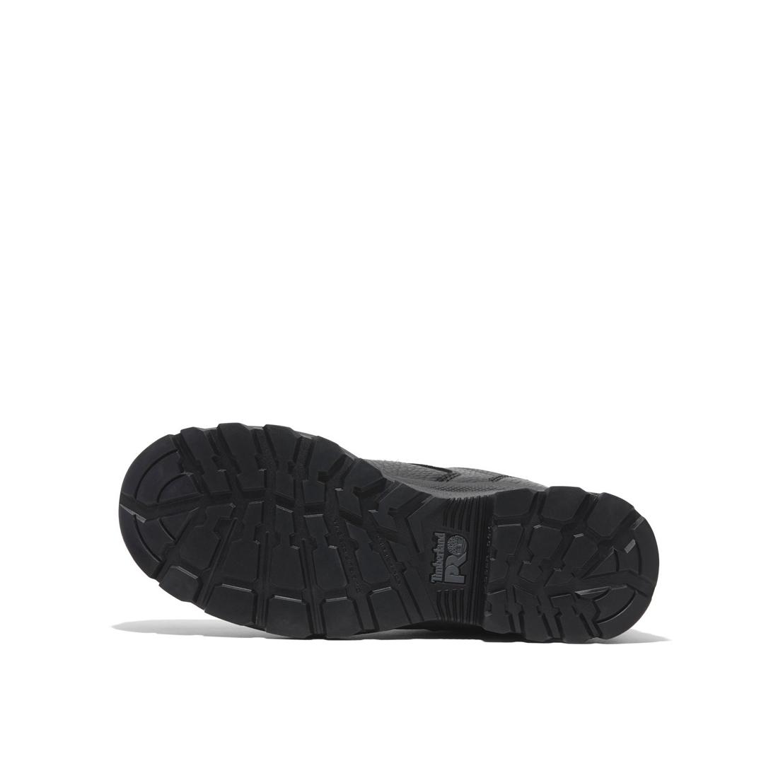 Titan Ev Composite Toe Oxford Work Shoes for Men - Black Safety Shoes for Construction, Warehouse & Industrial Work - Lightweight & Comfortable