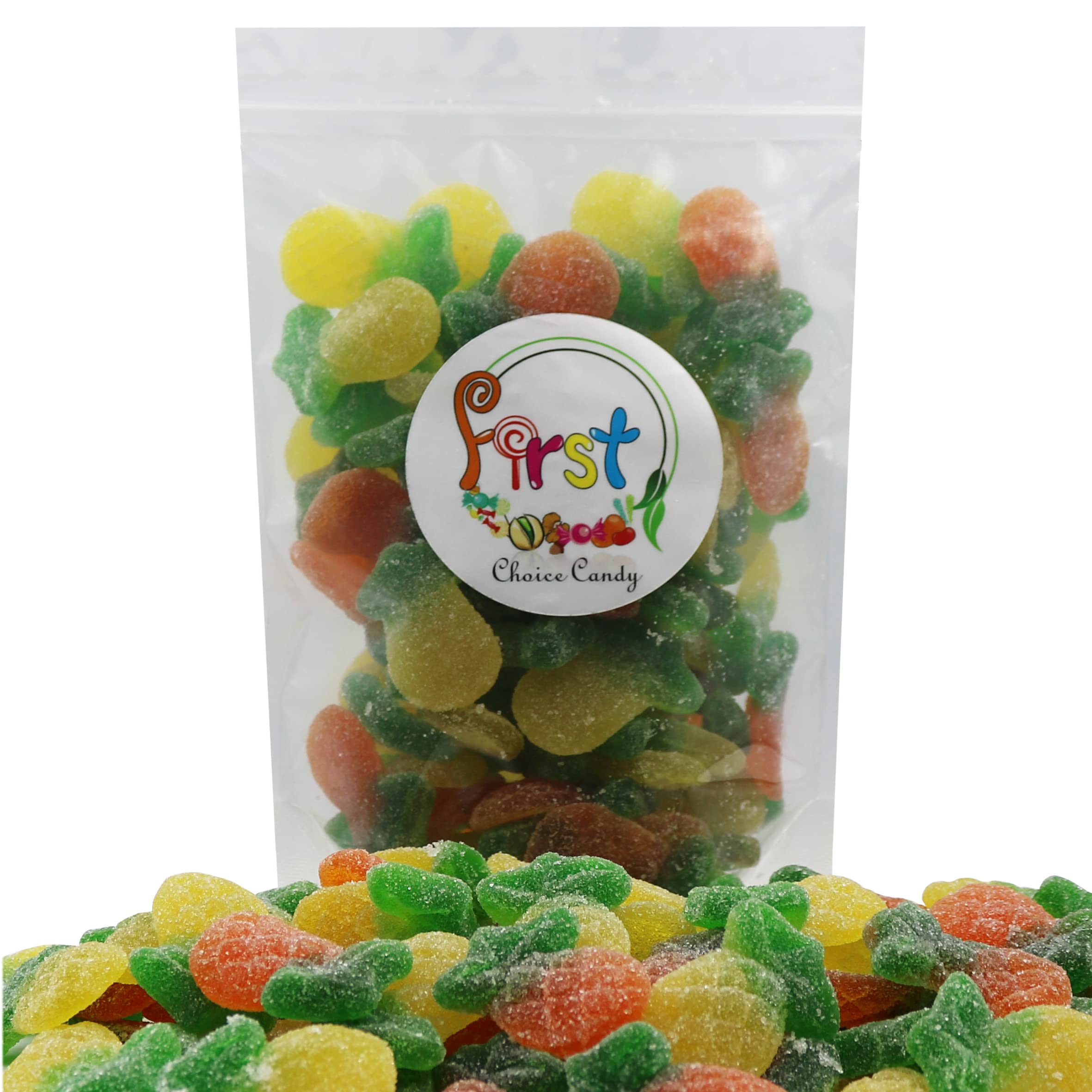 FirstChoiceCandy Sour Pineapple Gummy Candy - 5 lb Bulk Bag | Sweet & Tangy Pineapple Flavored Gummies | Perfect for Parties, Movie Nights & Candy Buffets