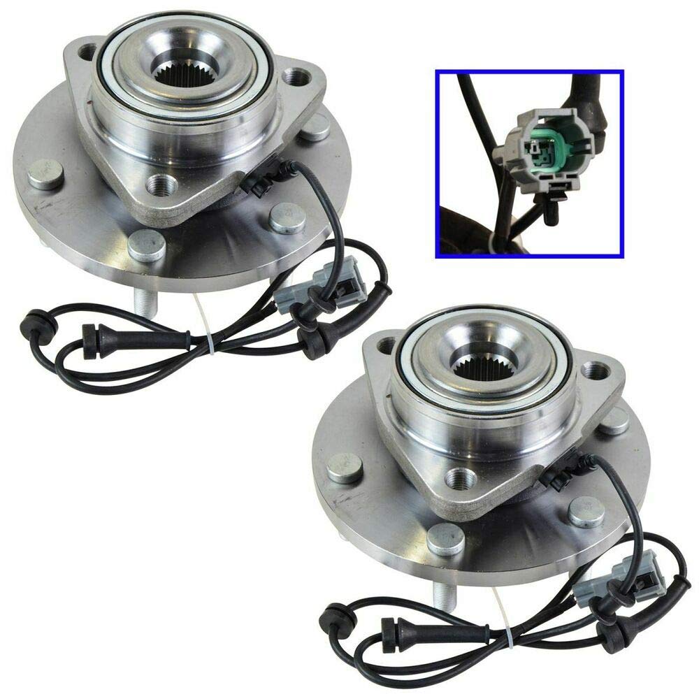 TOTMOX Set of 2 Front Wheel Hub and Bearing Assembly Replacement for 515066 - Compatible with Various Car Models - Durable & Smooth Ride - Perfect for DIY Auto Repair and Maintenance