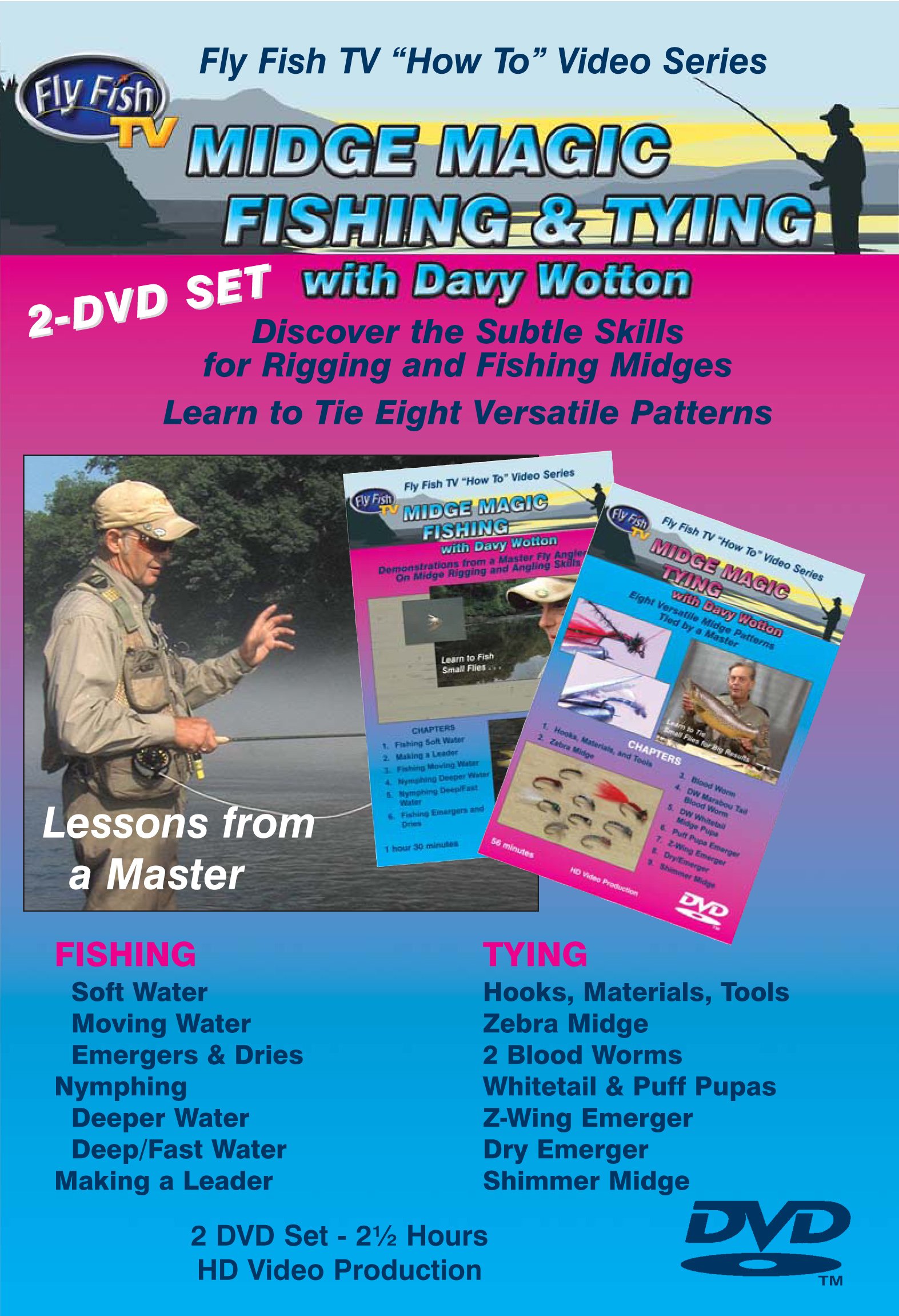 Premium Midge Magic Fly Fishing Flies - Dry Flies & Nymphs for Trout Fishing - Perfect for Streams, Rivers & Lakes