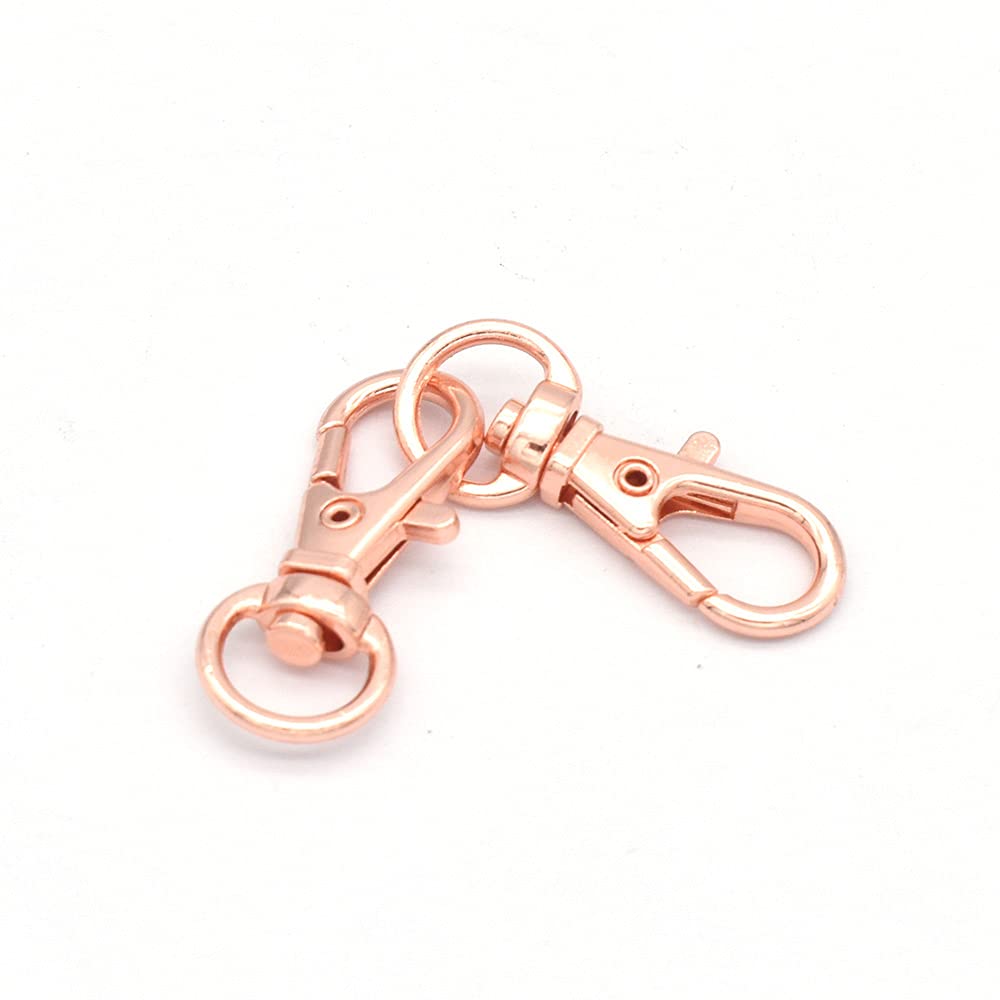 Gold Swivel Clasp Lobster Hook 10PCS for Keychains & DIY Crafts