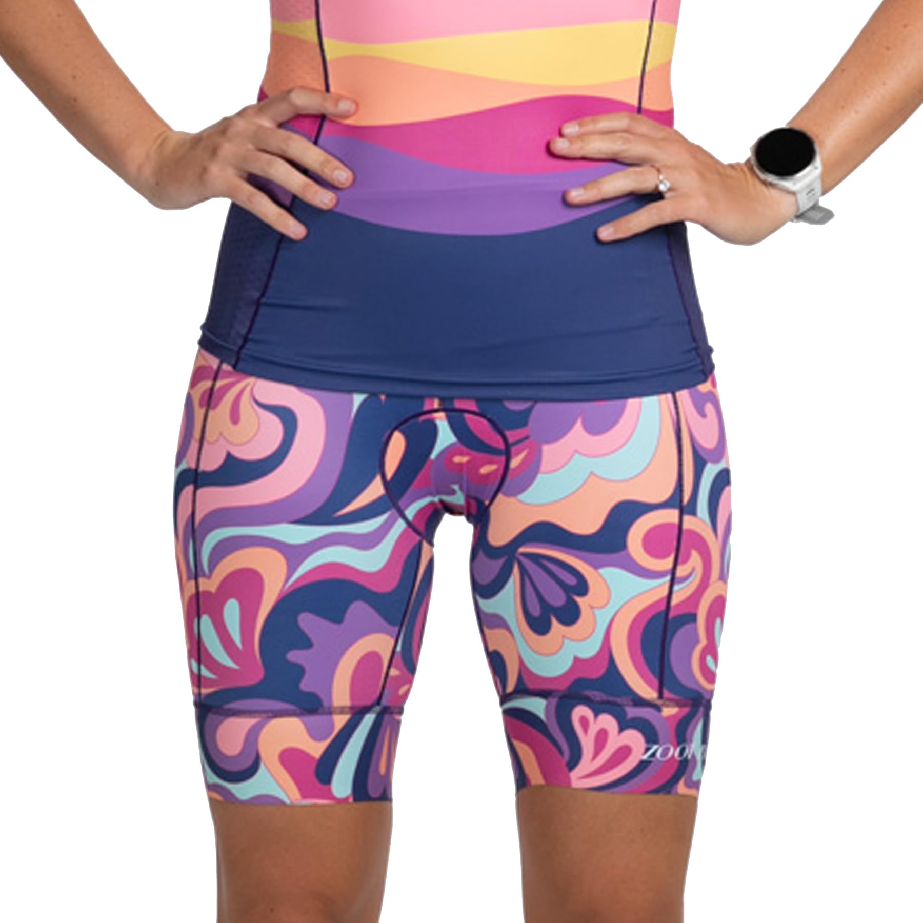 Zoot Women's LTD 6-Inch Triathlon Shorts - Quick-Dry UPF 50+ Padded Cycling Shorts for Swim Bike Run - Perfect for Triathlons, Endurance Training & Outdoor Sports Activities