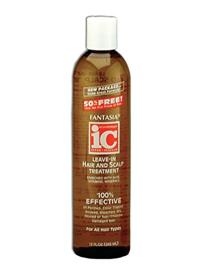 Fantasia Leave-In Hair Treatment & Scalp Care - 12 Oz for Hydration & Repair - Perfect for Dry, Damaged Hair at Home or Salon Use