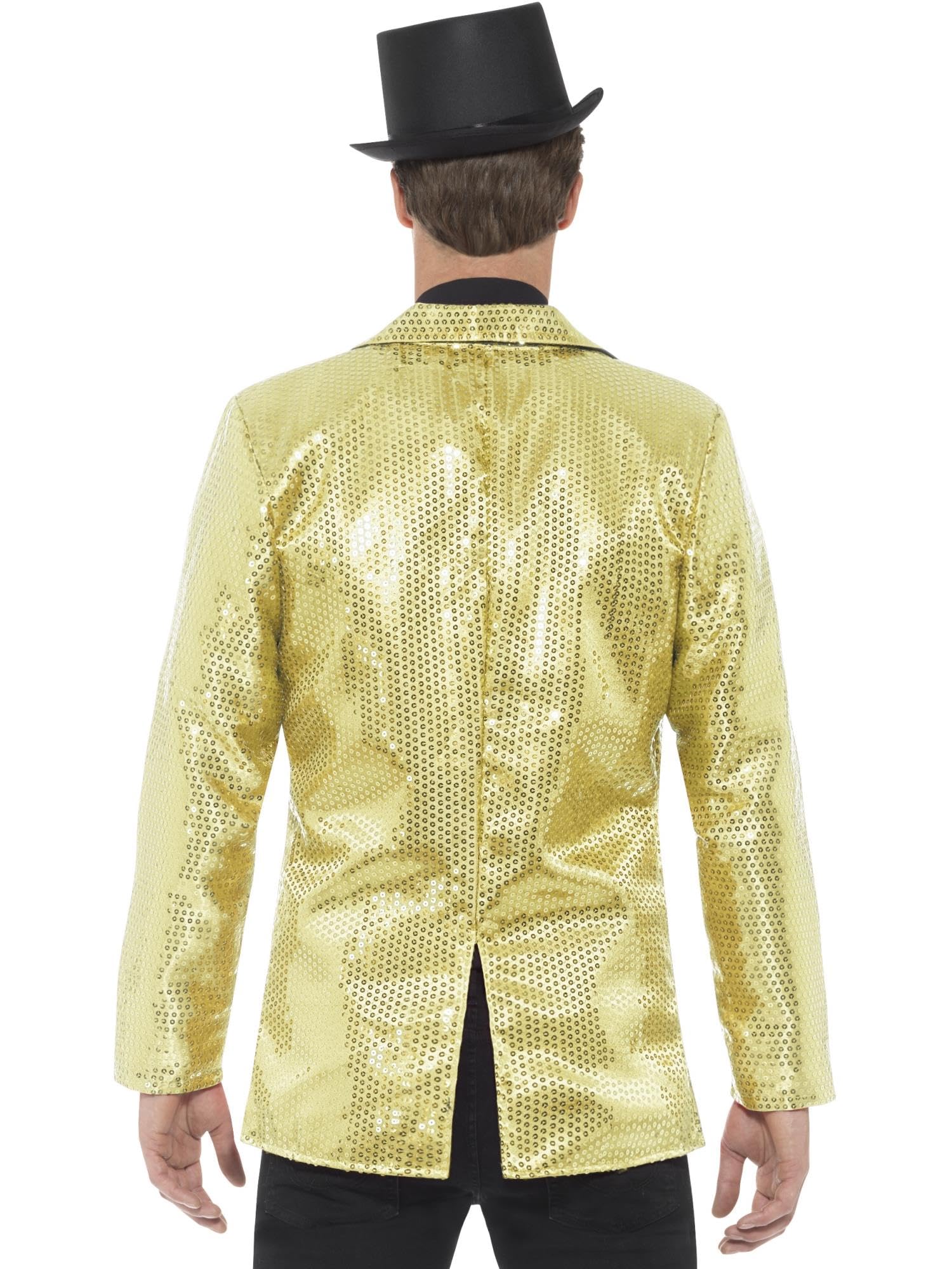 Sparkling Sequin Jacket for Men - Glamorous Party Blazer with Shimmering Details | Perfect for Halloween, Cosplay, New Year's Eve & Nightclub Outfits