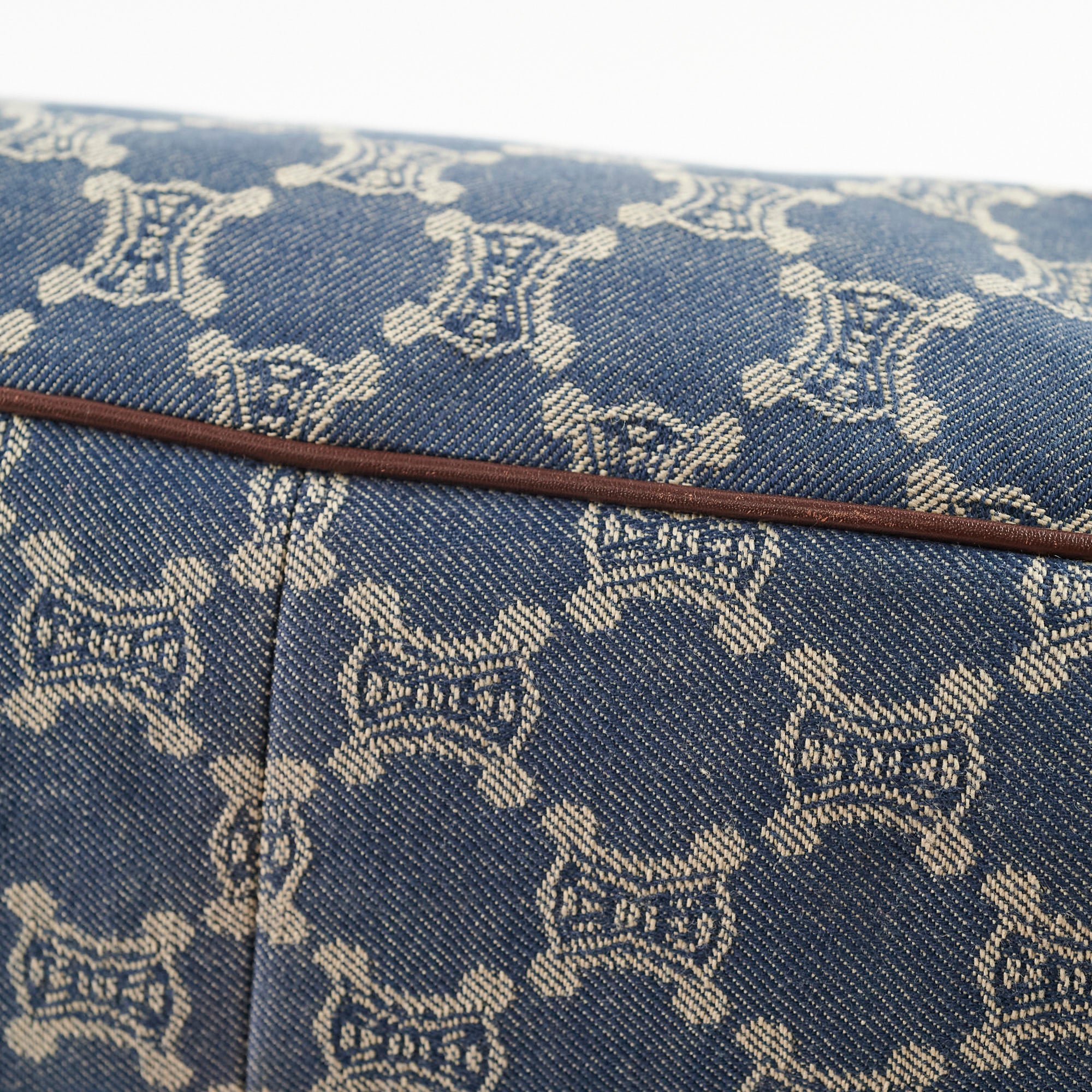 Vintage Celine Denim Shoulder Bag for Women - 90s Retro Designer Handbag - Perfect for Casual Outings, Travel & Daily Use