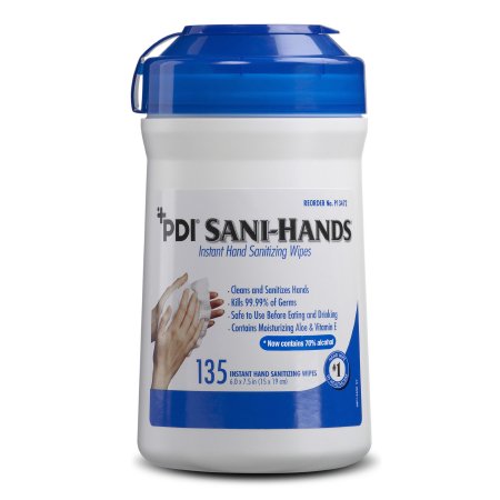 Sani Hands Alcohol Wipes - 100/200/300 Count Disinfecting Wipes for Hands & Surfaces | Travel, Office & Home Use | Kills 99.9% Germs & Bacteria