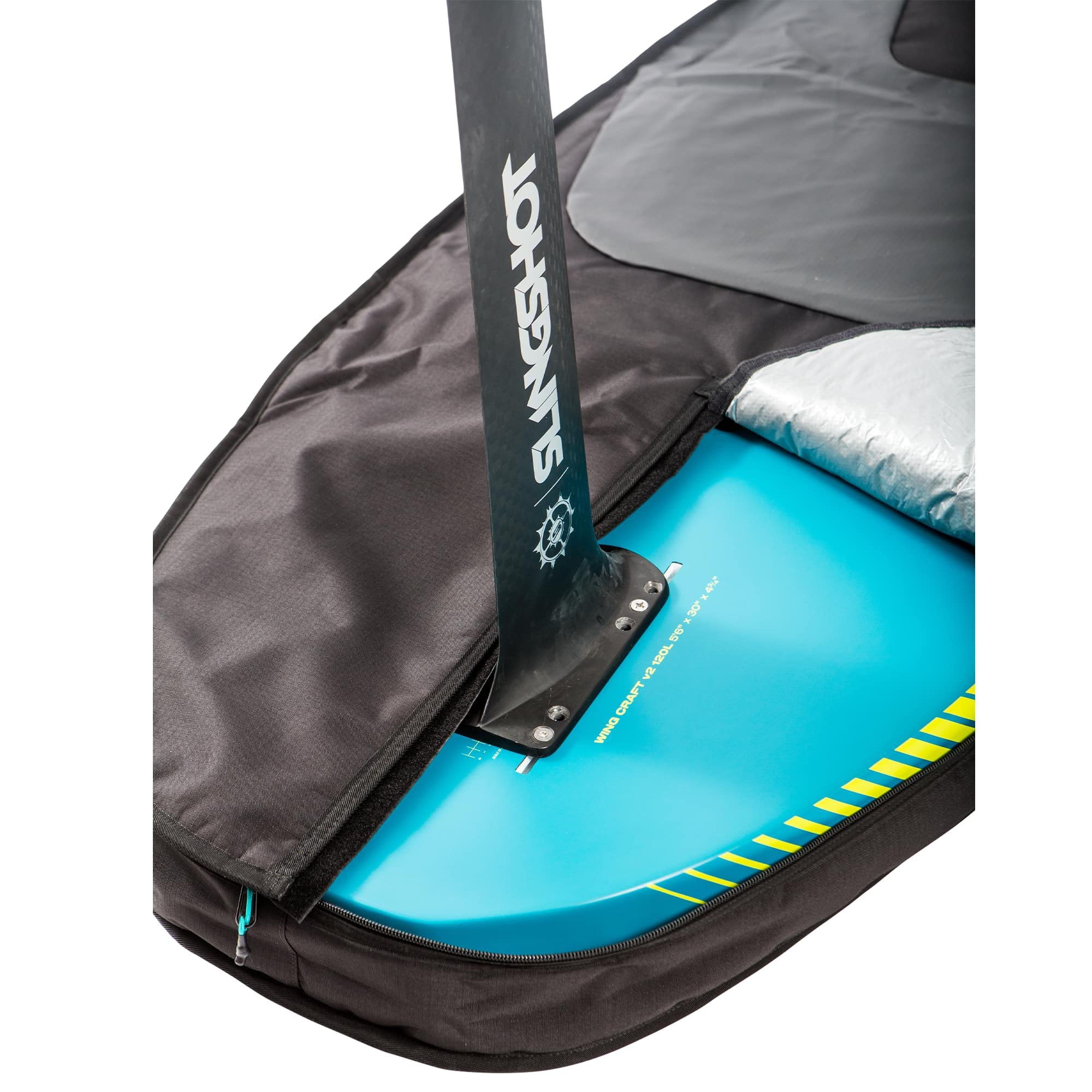 Day Strike Foil Bag V3 - Premium Board Storage Bag for Wingsurfing & Wing Foiling Gear - Waterproof & Durable Protection for Easy Transport to Beach or Lake