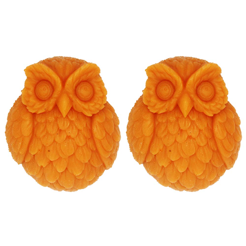 Premium Owl-Shaped Silicone Molds for Soap, Chocolate, Candy, Baking & Fondant - 2 Pack - Perfect for DIY Crafts, Party Favors & Homemade Treats