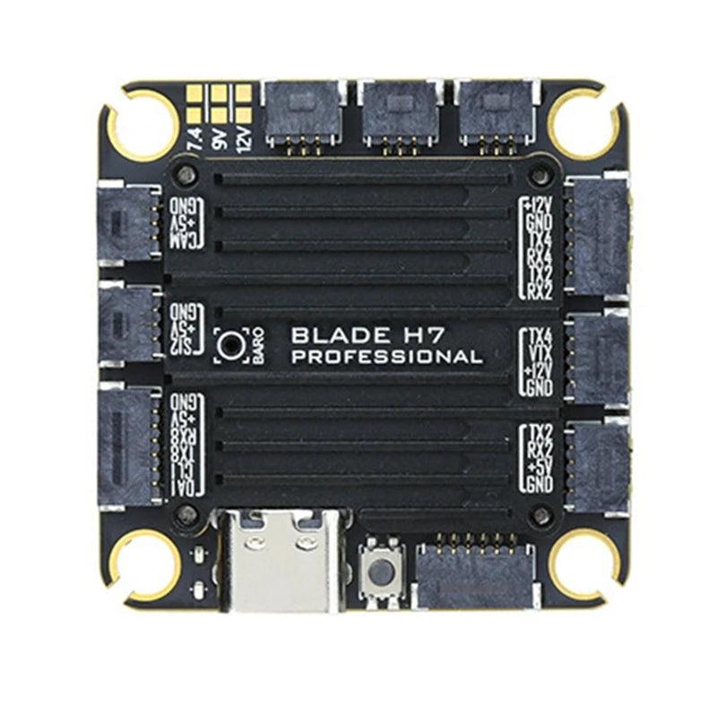 RUSHFPV H7 PRO Flight Controller - Dual Gyroscope, 3CH BEC, High Load Capacity for FPV RC Drones | Perfect for Racing, Freestyle & Aerial Photography