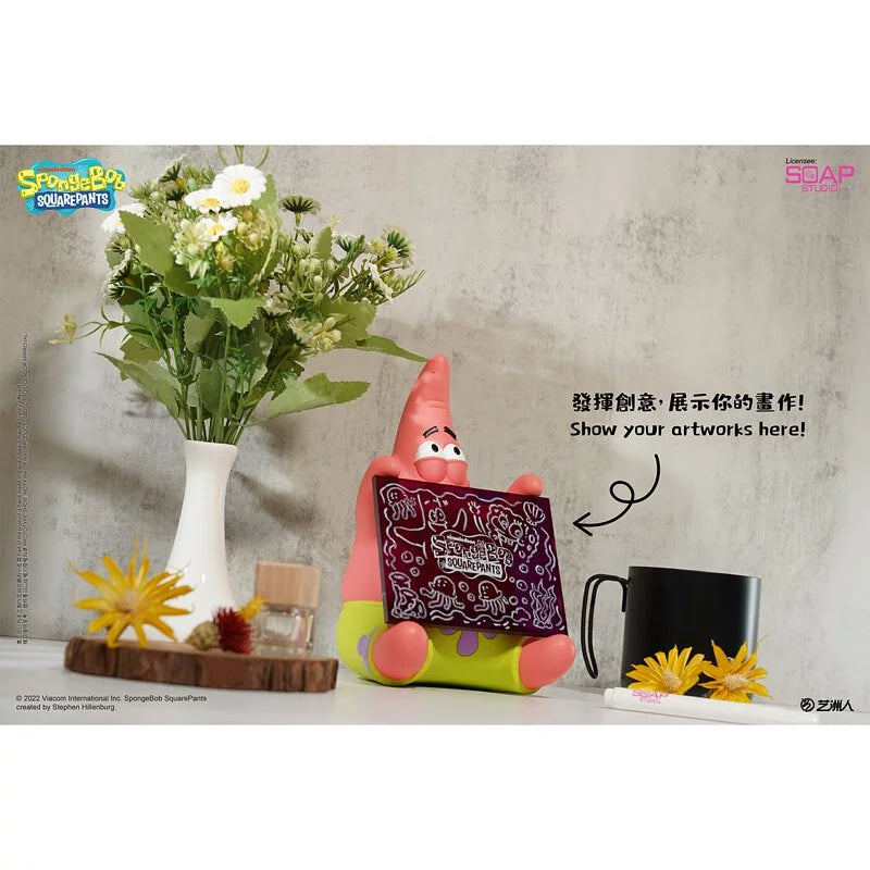 Soap Studio SpongeBob SquarePants Patrick Star Message Board - Fun Cartoon Memo Board for Home, Office & Kids Room Decor