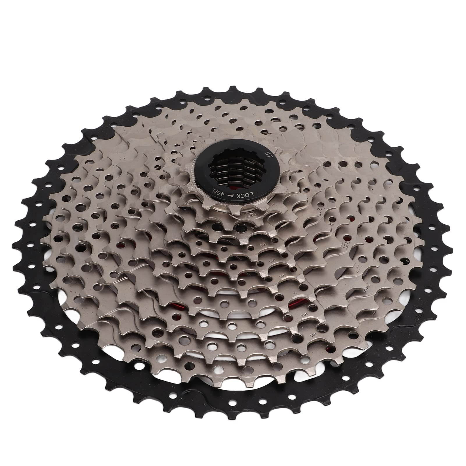 11-46T 11 Speed Bicycle Cassette Freewheel - Durable MTB Bike Sprocket Flywheel for Mountain Bikes - Perfect for Trail Riding, Commuting & Off-Road Cycling Accessories
