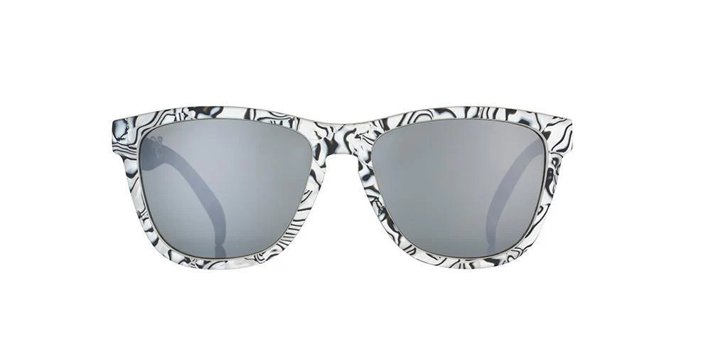 Goodr Zebra Jasper's Life Coach Sunglasses - Polarized UV Protection for Running, Cycling & Outdoor Activities