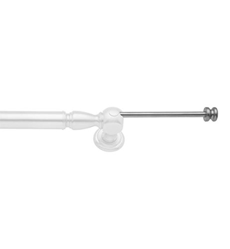 Jaclo LXTP180-AB Luxury Horizontal Grab Bar with Toilet Paper Holder in Antique Brass - ADA Compliant Bathroom Safety Rail for Elderly & Disabled - Perfect for Bathrooms, Showers & Toilets