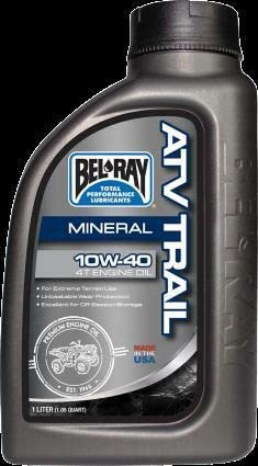 Bel Ray Mineral Oil Change Kit for ATV Arctic - Compatible with CAT 450 H1 EFI 10 | ATV Maintenance & Engine Protection