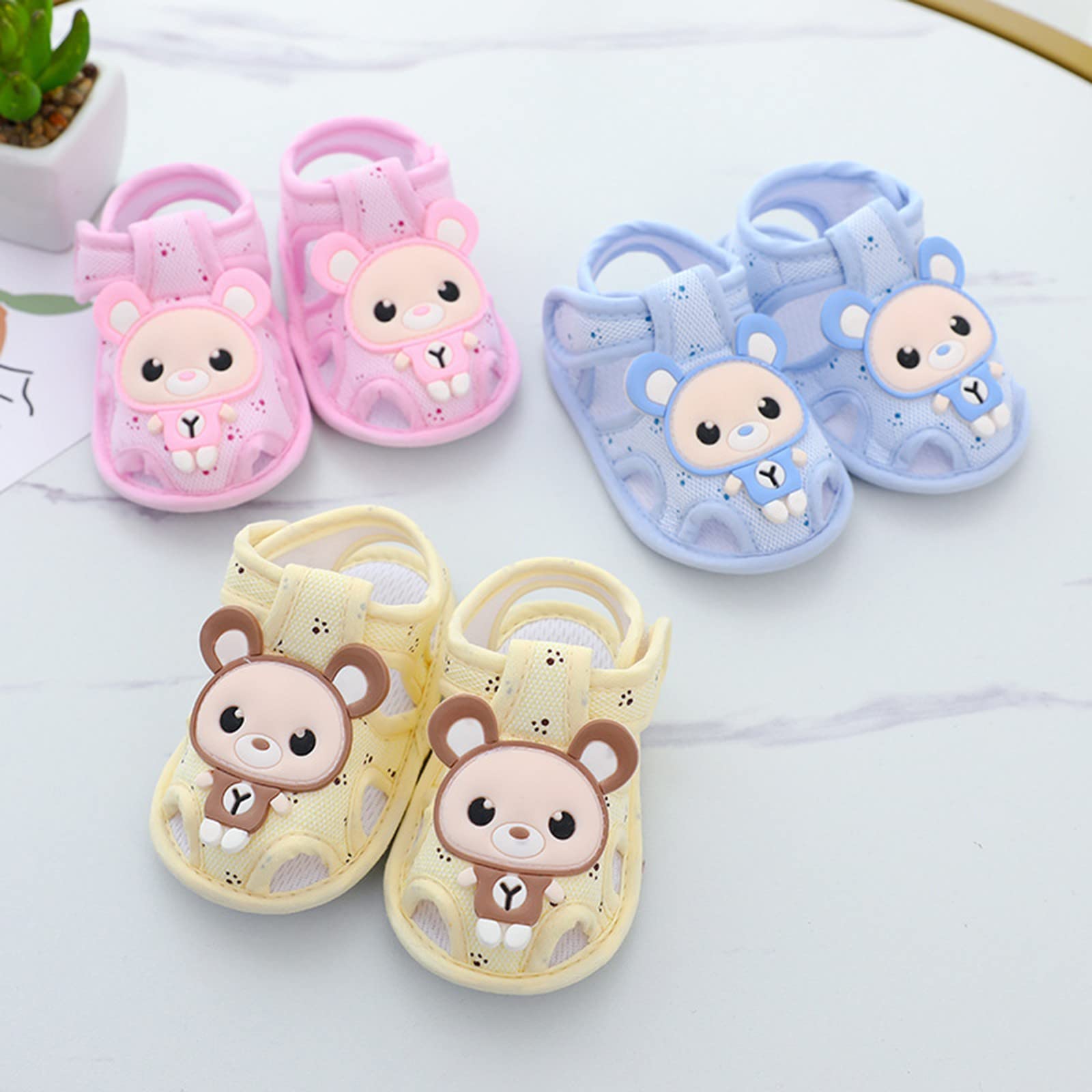 Lykmera Baby Walking Shoes for Boys & Girls - Comfortable, Fashionable Princess & Water Shoes for Infants (Pink, Size 4) - Perfect for Beach, Pool, Outdoor Play & Everyday Wear