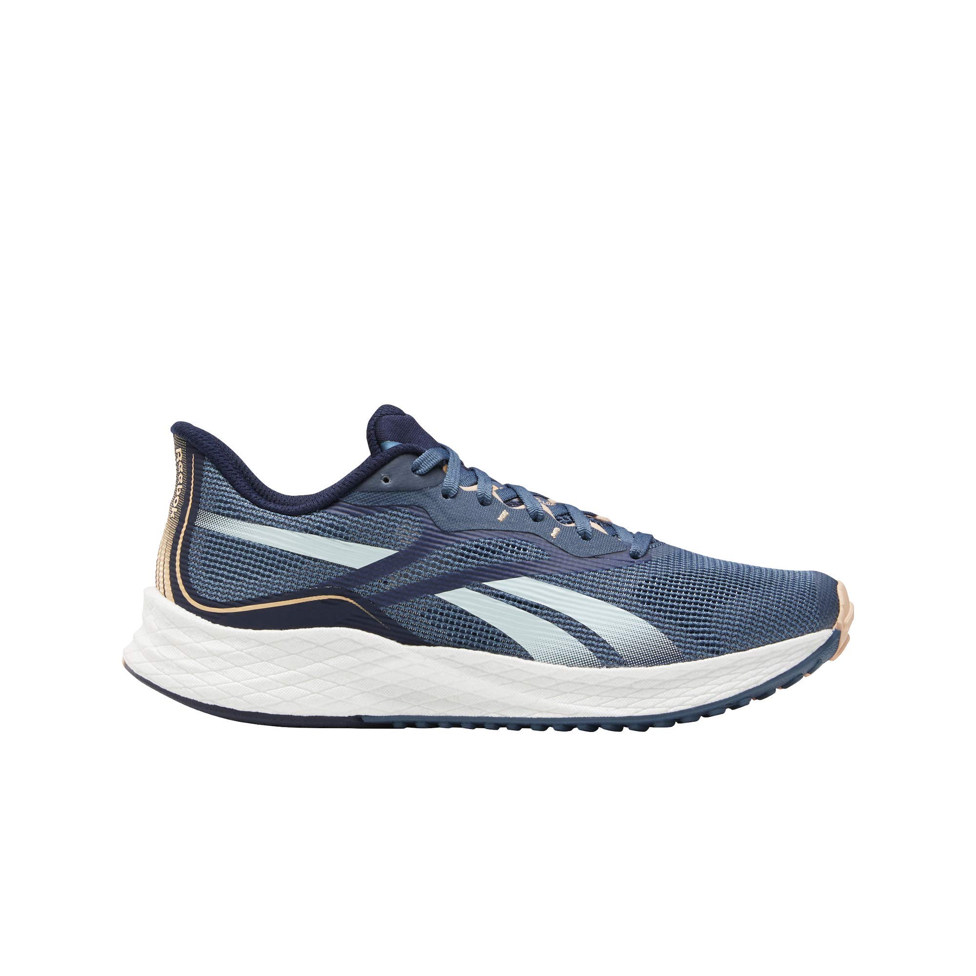 Reebok Women's Floatride Energy 3.0 Running Shoes - Lightweight Cushioned Sneakers for Jogging & Gym Workouts, Brave Blue/Vector Navy/Aura Orange, Size 7 US - Perfect for Road Running, Training & Fitness Activities
