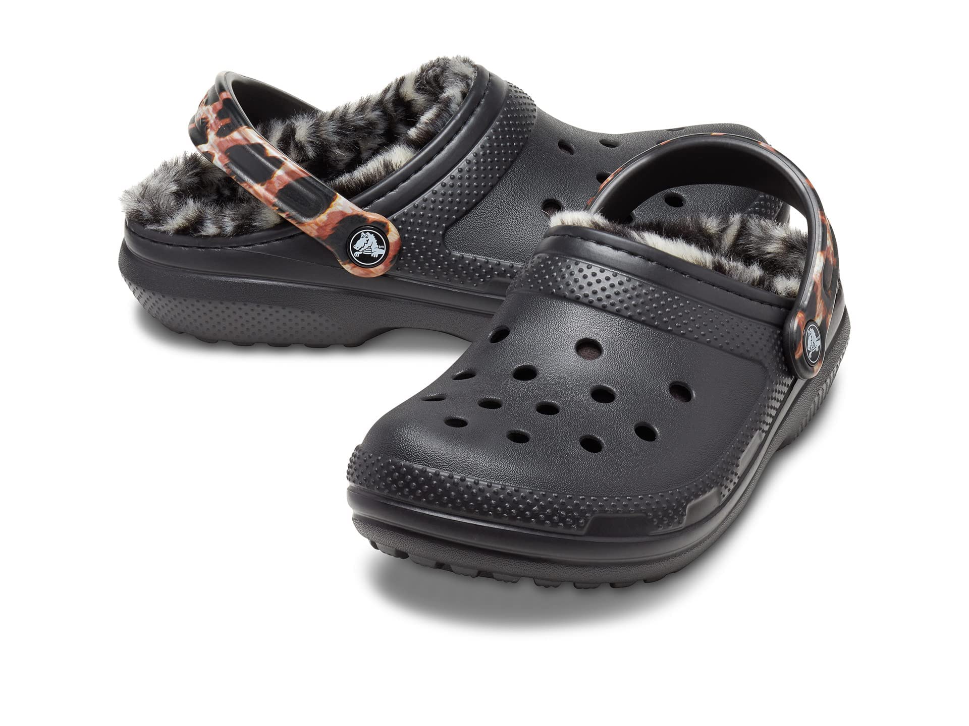 Unisex Crocs Classic Lined Print Clogs - Comfortable Slip-On Shoes for Men & Women | Perfect for Indoor, Outdoor, Garden, Beach & Casual Wear