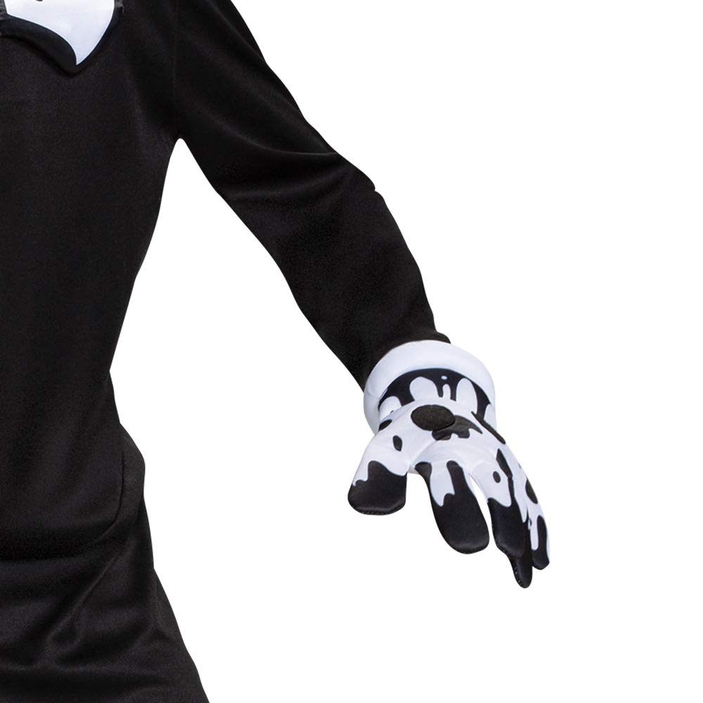 Bendy Costume for Kids - Bendy and The Ink Machine Video Game Character Jumpsuit | Halloween Cosplay, Birthday Party, Comic-Con Costume