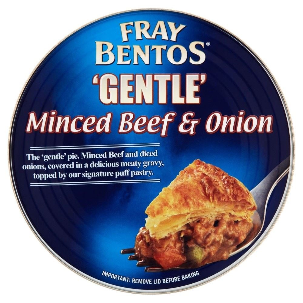 Fray Bentos Minced Beef & Onion Pie (425g) - Pack of 6 | British Style Meat Pies | Perfect for Quick Meals, Parties & Freezer Stocking