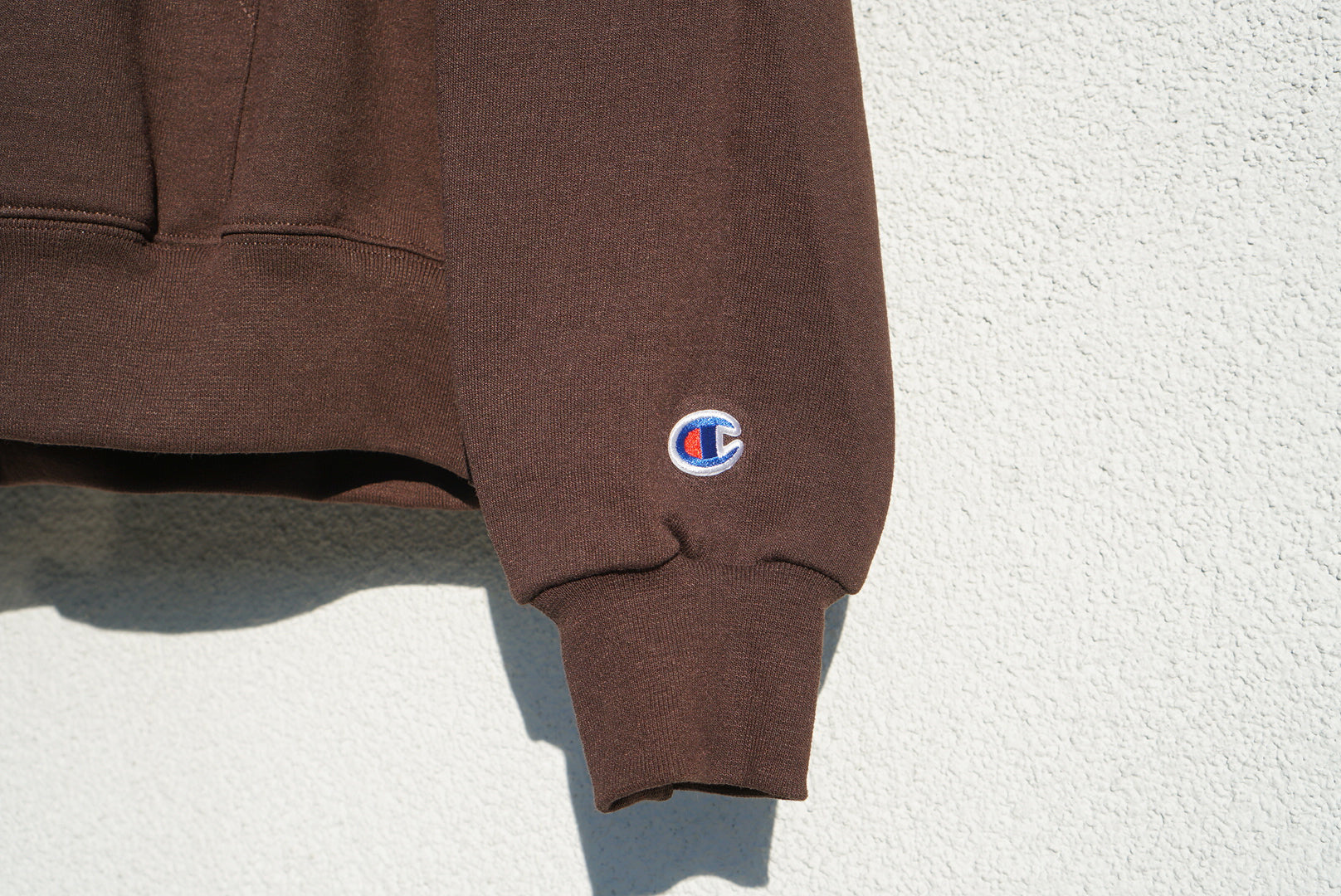 Champion™ Find the Space Double Logo Hoodie - Men's Casual Pullover Sweatshirt | Chocolate Brown | Warm & Comfortable for Streetwear, Gym, and Everyday Wear