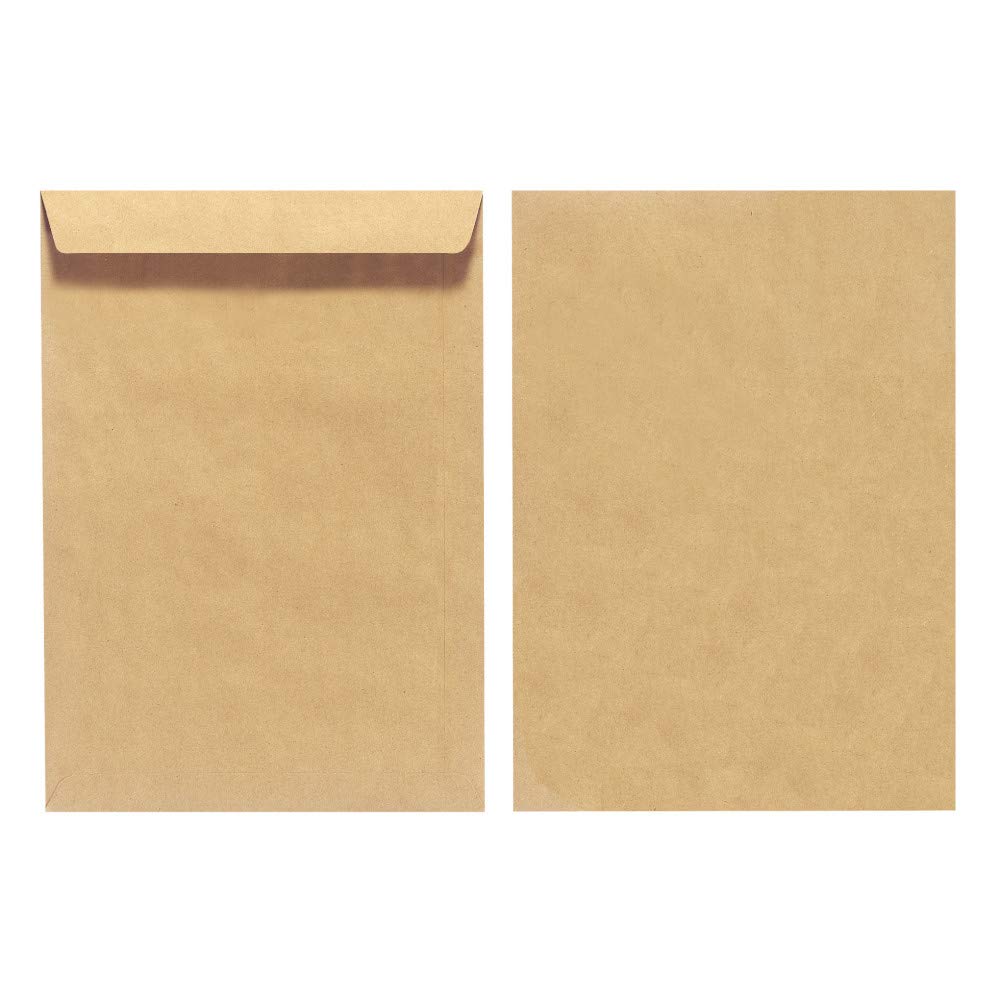 **C4 Mailing Bags - Brown Kraft Self-Sealing Shipping Envelopes for Ecommerce, Small Business & Postal Use - Perfect for Shipping Documents, Books & Small Packages**
