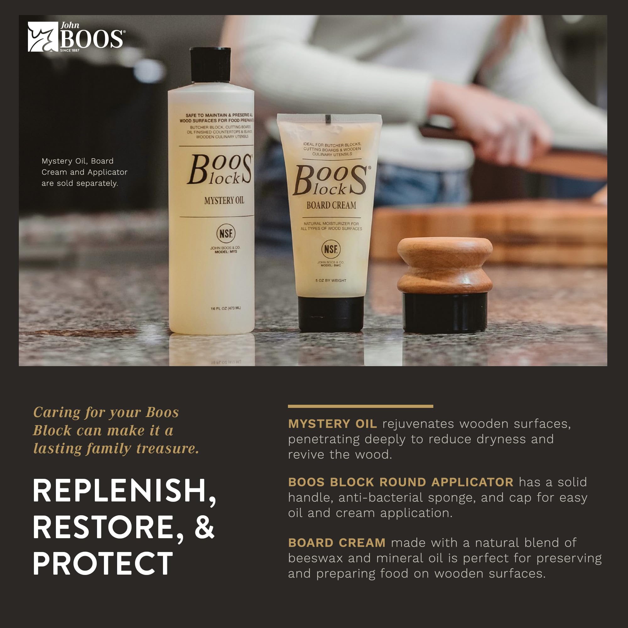 Premium John Boos RA-Board Series Large Reversible Wood Cutting Board - 20