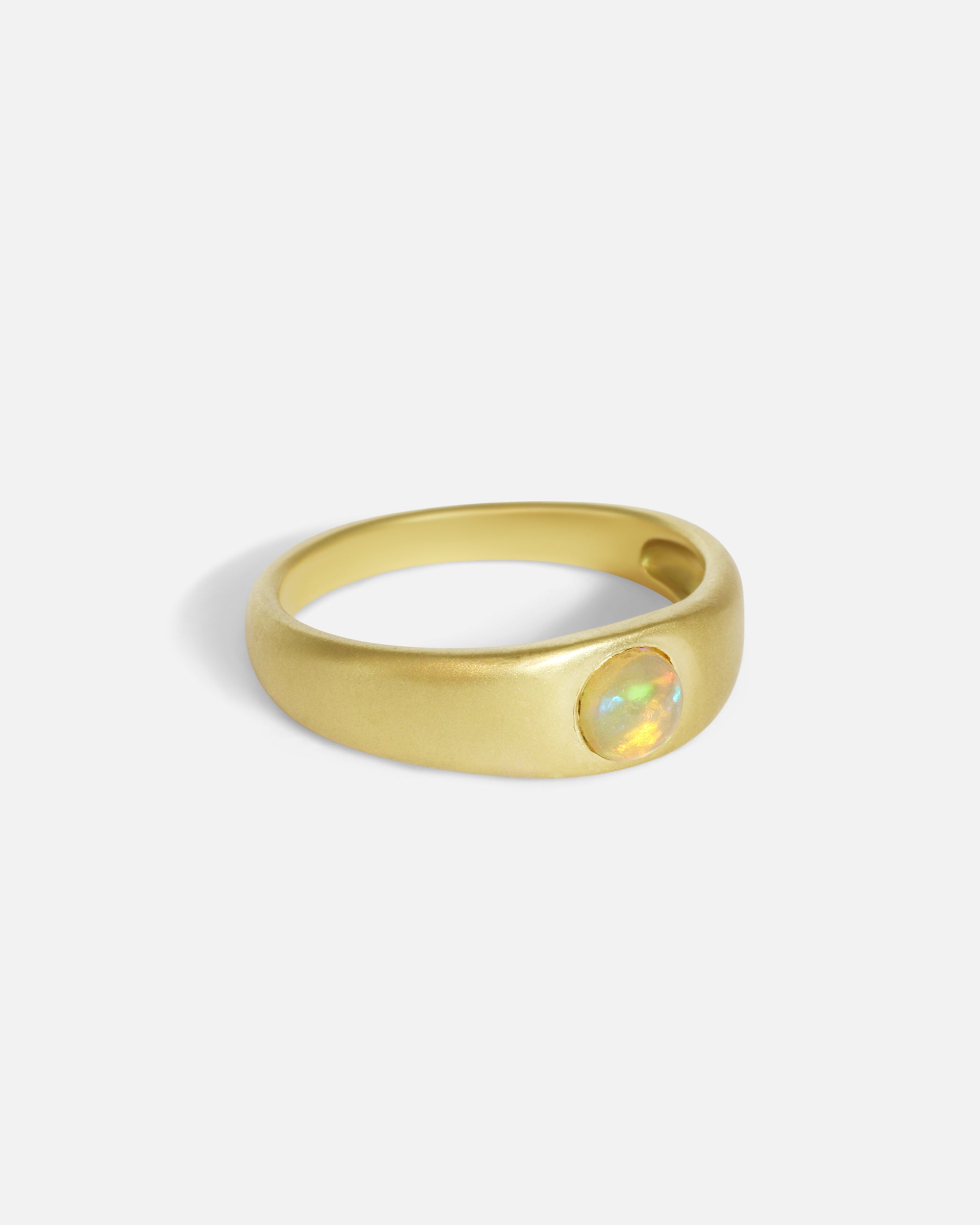 Ethiopian Opal Nugget Ring - Genuine Natural Opal Jewelry for Women, Handmade Sterling Silver Band, Unique Gift for Her - Perfect for Weddings, Anniversaries & Special Occasions