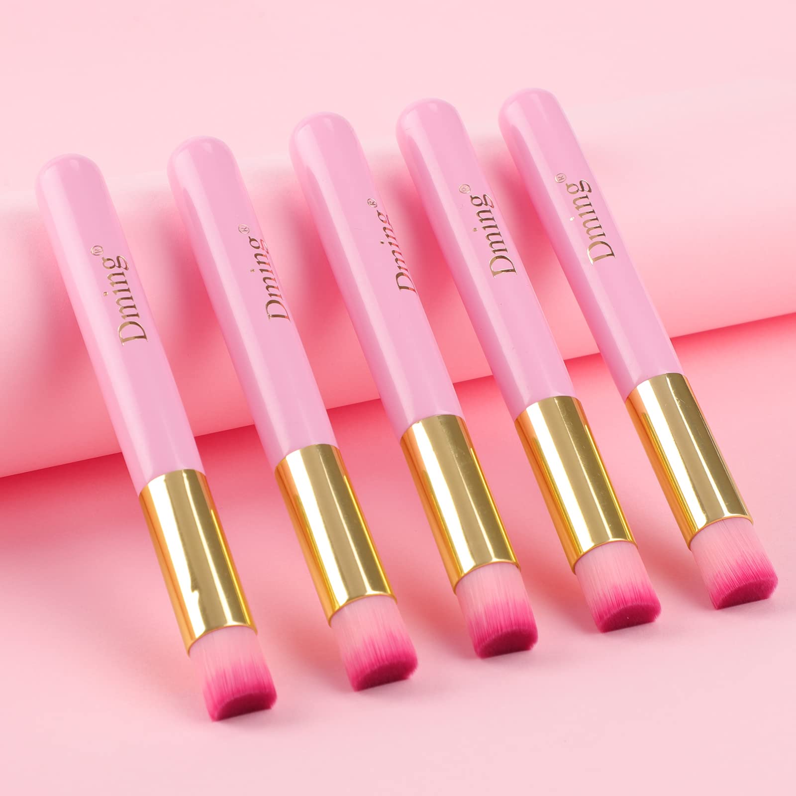 20 Pack Eyelash Extension Cleansing Brushes - Lash Shampoo & Blackhead Remover Tools for Deep Pore Cleaning - Pink Cosmetic Facial Cleansing Brushes for Professional & Home Spa Use