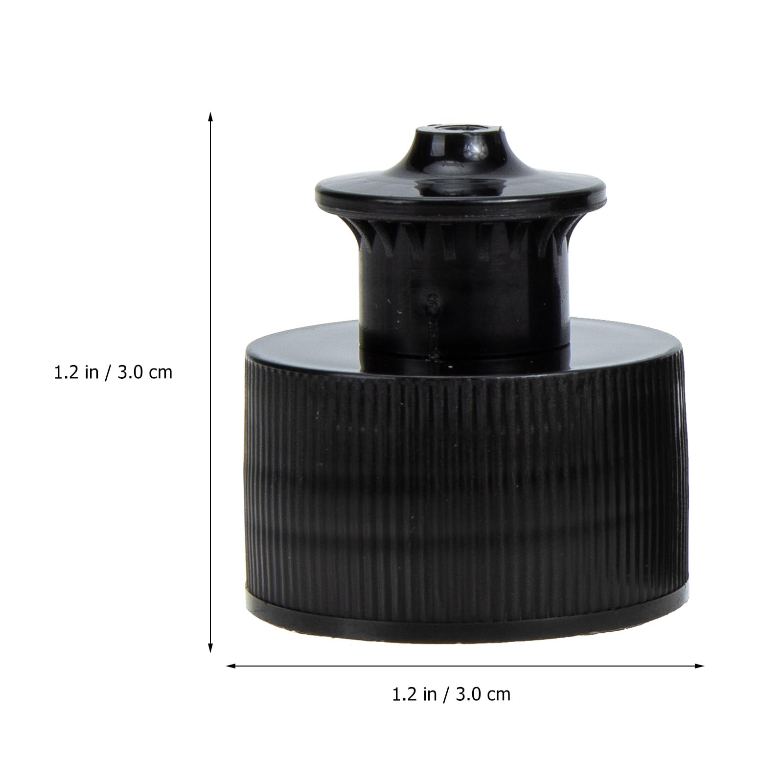 20Pcs Push Pull Replacement Bottle Caps - BPA-Free Plastic Water & Soda Bottle Lids - Leak-Proof Twist-On Caps for Sports, Gym, Travel & Outdoor Activities