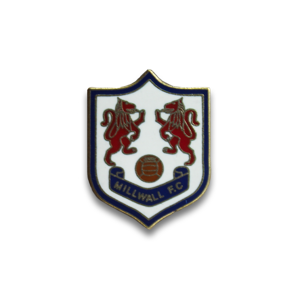 Millwall FC Crest Pin Badge - Official Football Club Enamel Lapel Pin - Perfect for Fans, Collectors & Match Day Outfits
