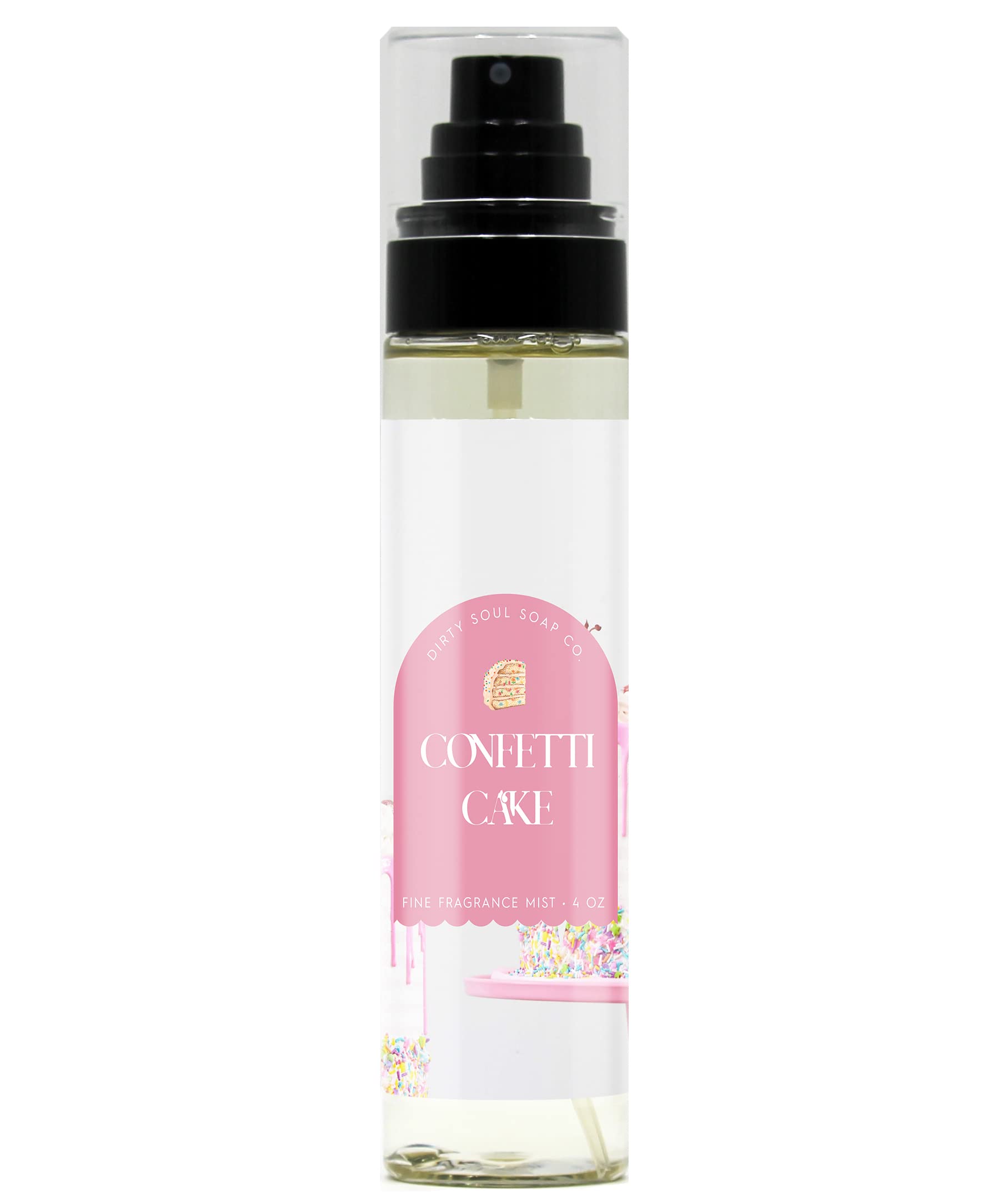 Confetti Cake Fragrance Mist - Long Lasting Body Spray Dupe for Bath & Body Works Confetti Cake Pop | Sweet Birthday Cake Scent for Women | Perfect for Parties, Gifts & Everyday Wear