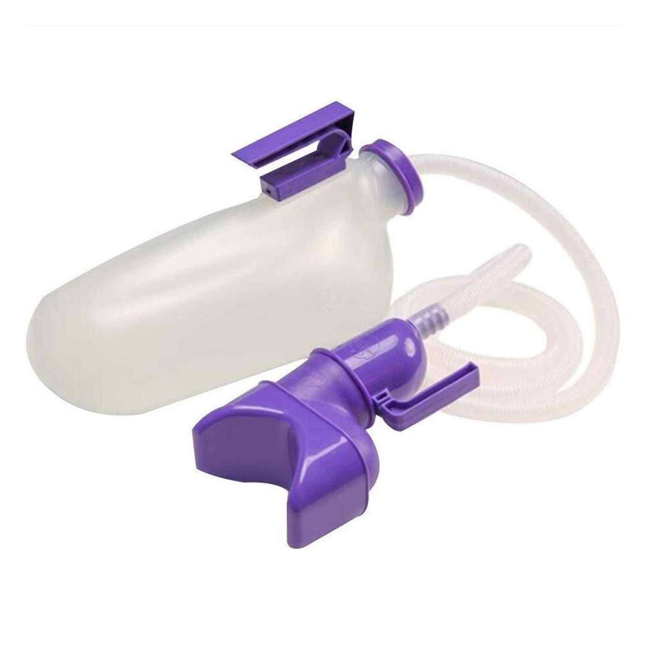 Portable Urinal for Men & Women - 2000ml Large Capacity Pee Bottle with Deodorant Cover & Long Tube - Ideal for Hospital, Home, Camping, Car & Travel - Perfect for Bedridden Patients, Road Trips & Outdoor Adventures