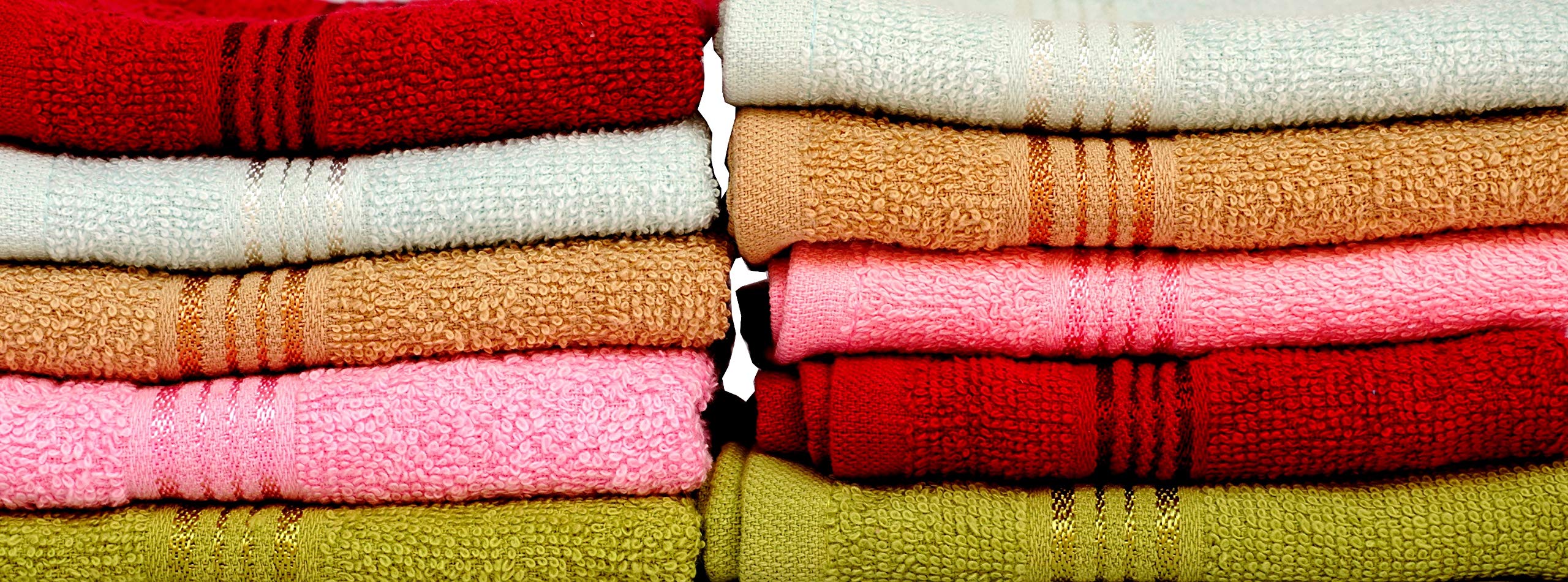 Space Fly SILVERLINE 300 GSM 100% Cotton Ultra Soft Face Towels - 5 Pack Multi Color Handkerchiefs & Napkins for Women | Gentle on Skin, Perfect for Daily Use, Travel & Gym