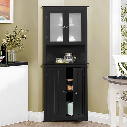 Black+glass Doors