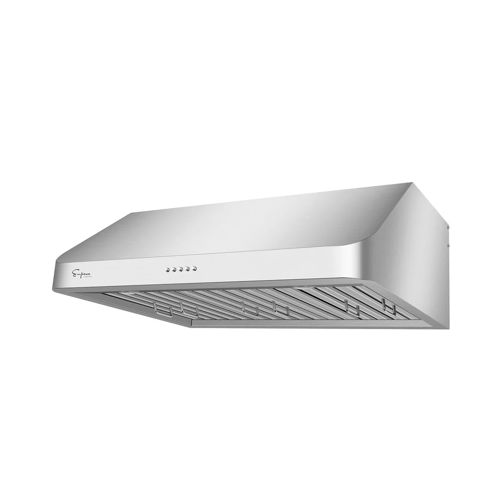 Empava 30-Inch Under Cabinet Range Hood 500 CFM Ducted Stainless Steel Kitchen Vent Hood with Filters - Perfect for Modern Home Cooking & Smoke Removal