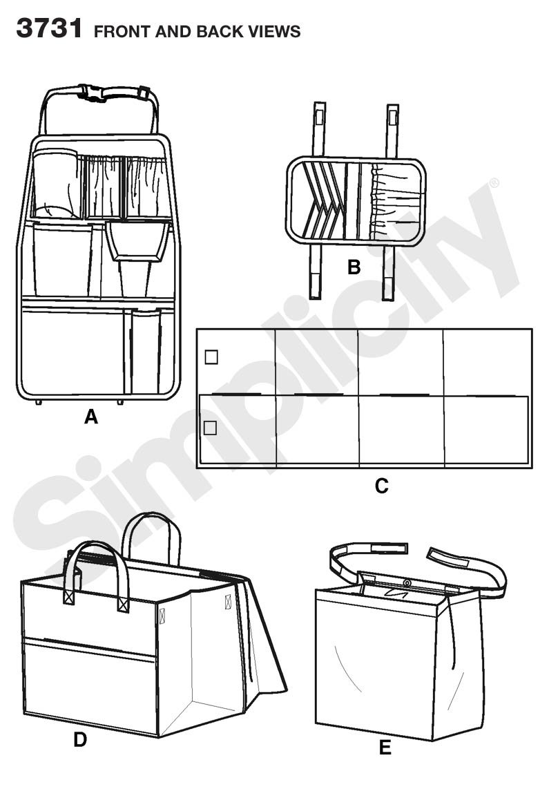Simplicity Sewing Pattern 3731 - Easy DIY Craft Pattern for Beginners, One Size Fits All - Perfect for Making Home Decor, Costumes & Gifts