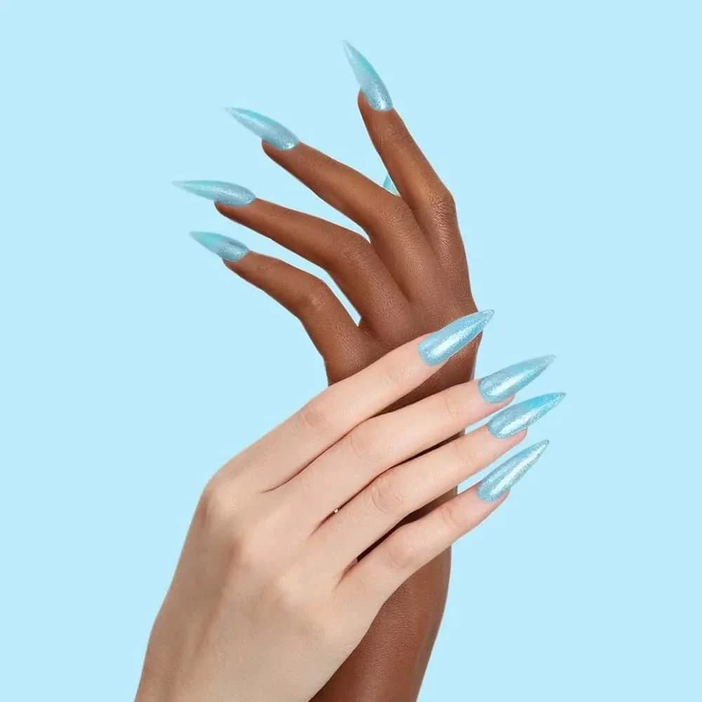 MODELONES 15ml Poly Nail Gel Builder - Professional Nail Extension & Thickening Gel for Acrylic Nails (Sky Blue 062) - Perfect for Salon, Home Manicures & Nail Art Designs