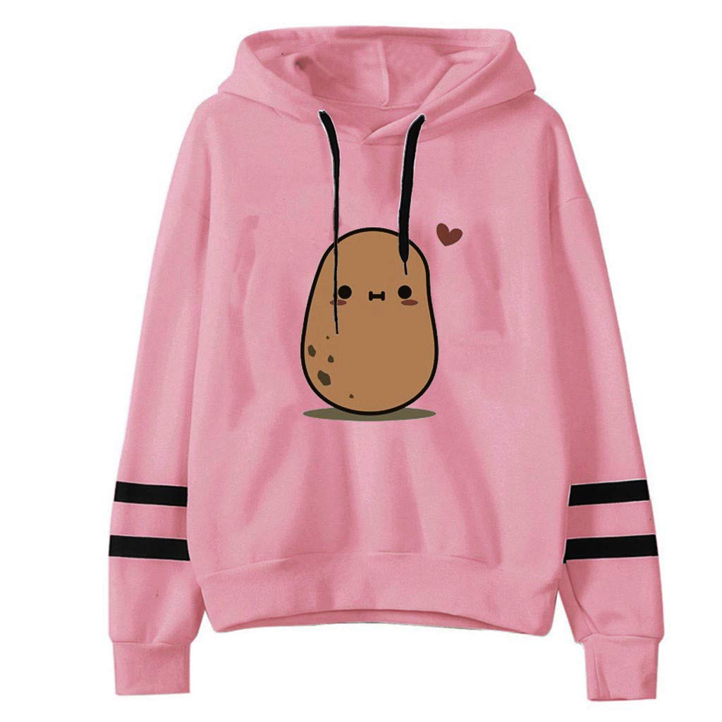 Trendy Cute Graphic Hoodies for Teen Girls - Long Sleeve Crewneck Pullover Sweatshirts with Drawstring | Casual School Wear, Weekend Outfits & Street Style Fashion