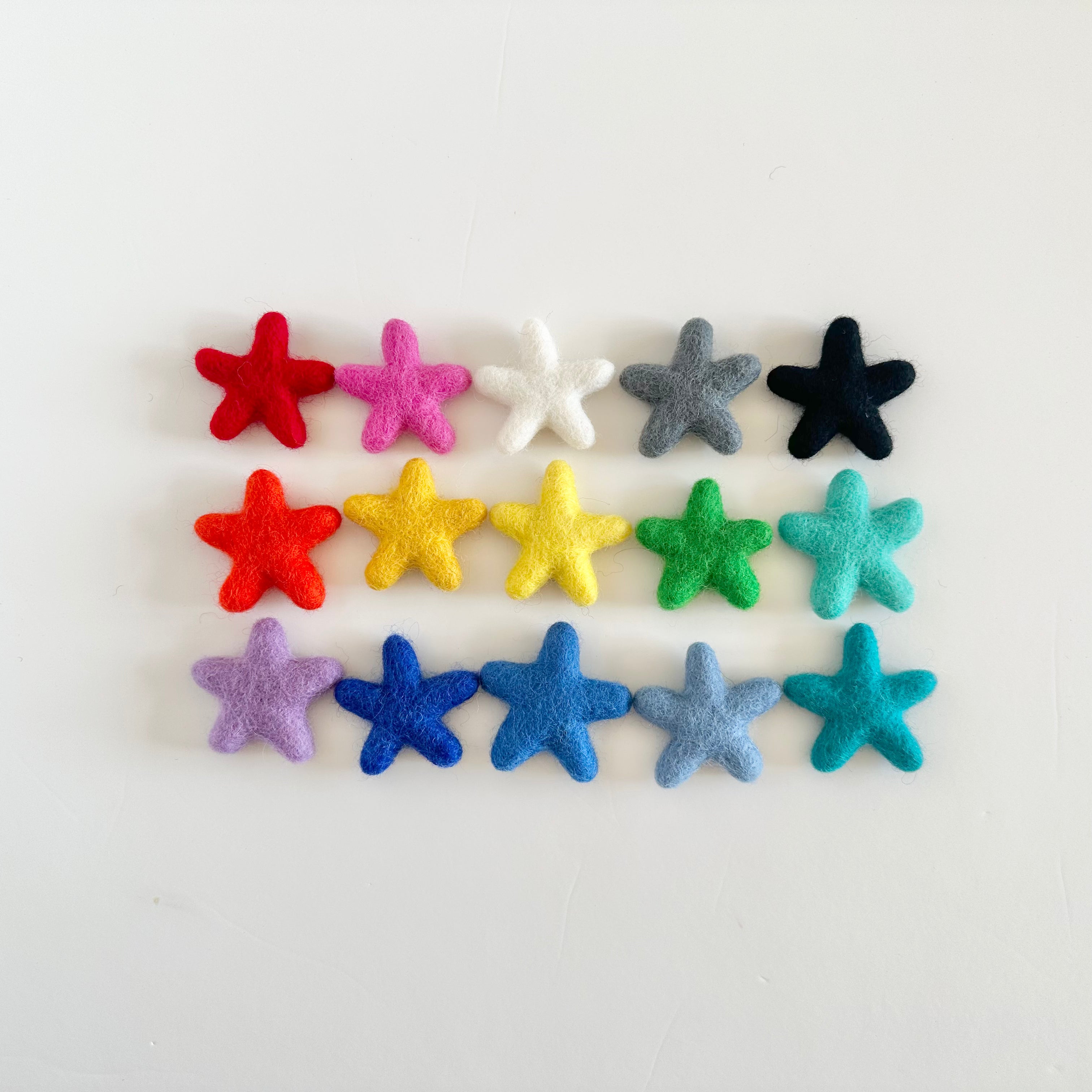 Celestial Felt Garland with Hearts, Moons & Stars - Custom Valentine's Day Decor for Bedroom, Nursery & Party Backdrop