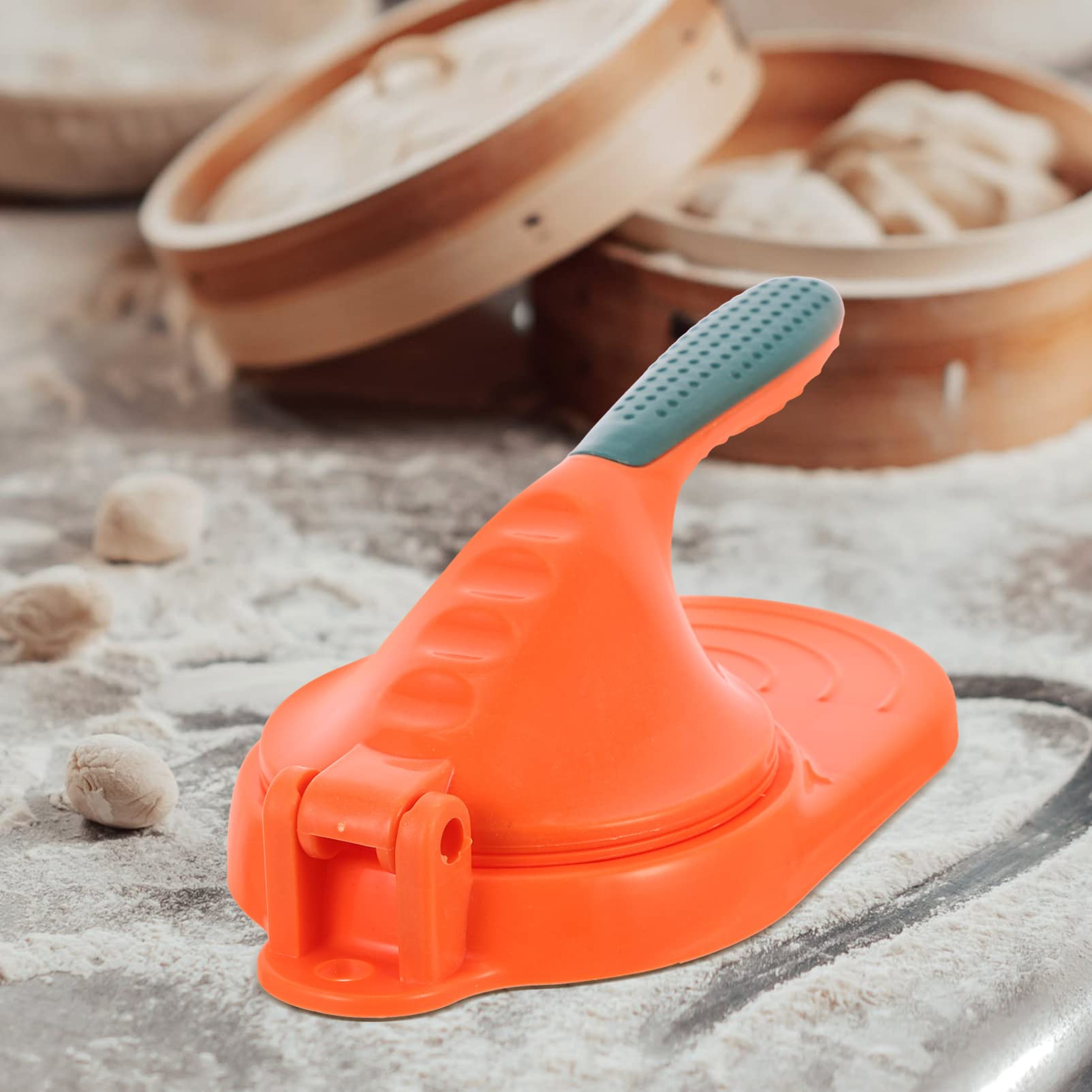 2-Piece Dumpling Press Set - Stainless Steel Dumpling Maker & Wrapper Tool for Homemade Dumplings, Gyoza, Empanadas - Perfect for Asian Cooking, Family Meals & Kitchen Accessories