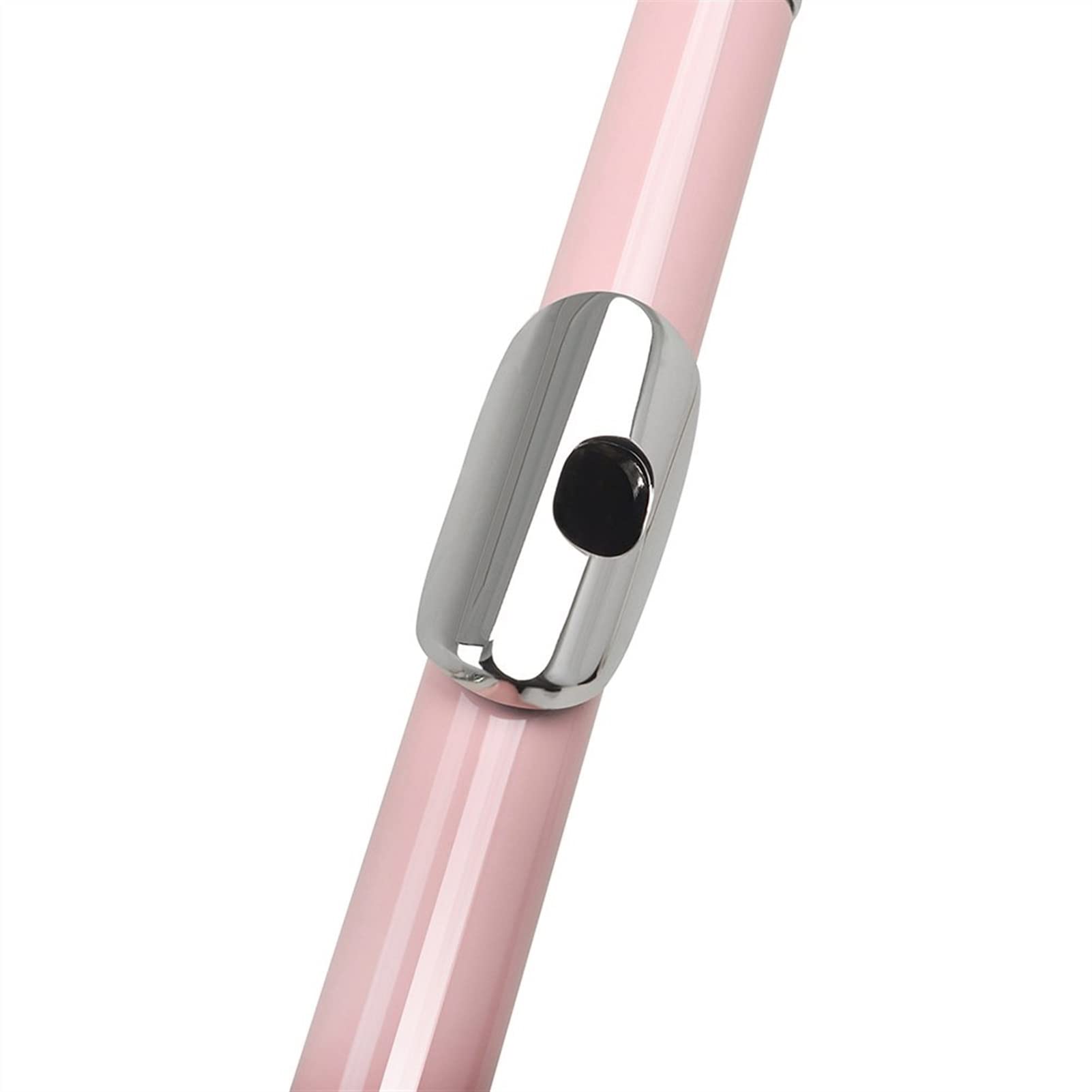 16-Hole C Key Rose Gold Cupronickel Flute with Leather Case - Professional Closed Hole Transverse Flute Instrument for Beginners & Students - Perfect for School Bands, Music Lessons & Home Practice