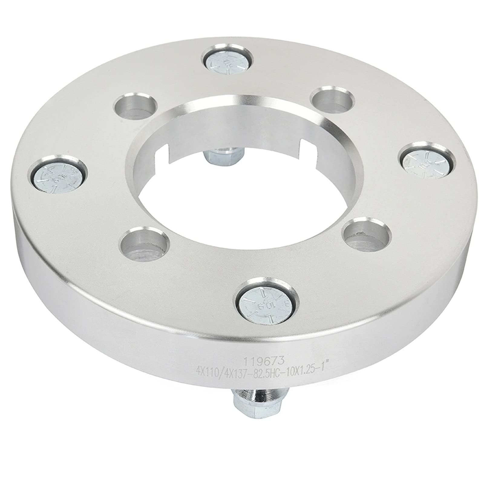 SCITOO 4x4 Wheel Spacers Adapters 4x110 to 4x137 10x1.25 74mm 1