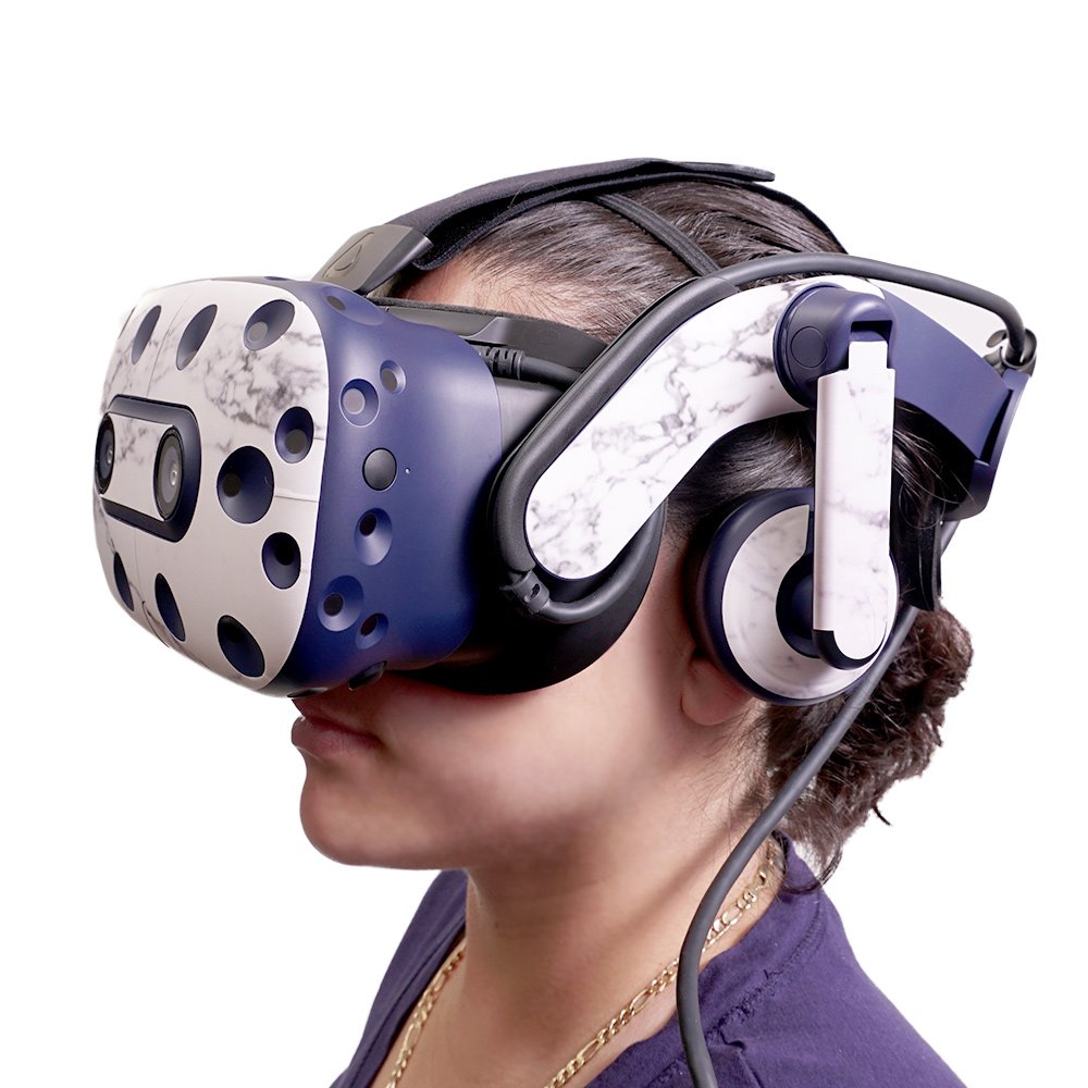 MightySkins Vinyl Decal Wrap Cover for HTC Vive Pro VR Headset - Ripped Design | Protective, Durable & Customizable Skin | Easy to Apply & Remove | Made in USA | Perfect for Gaming, VR Enthusiasts & Personalization
