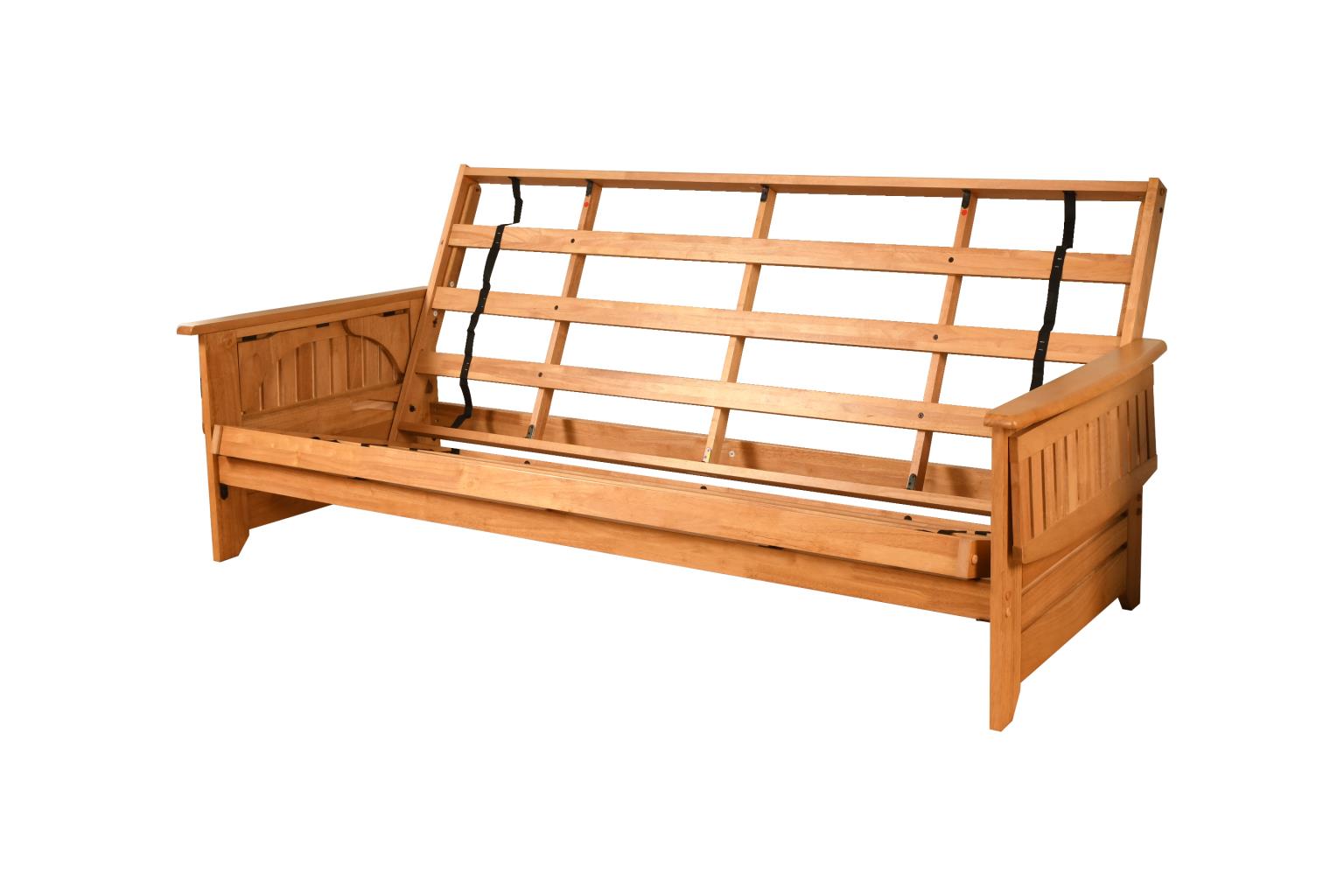 Phoenix Futon Frame - Sturdy Metal Sofa Bed Frame for Small Spaces, Living Room, Dorm, or Guest Room | Easy Assembly & Space-Saving Design