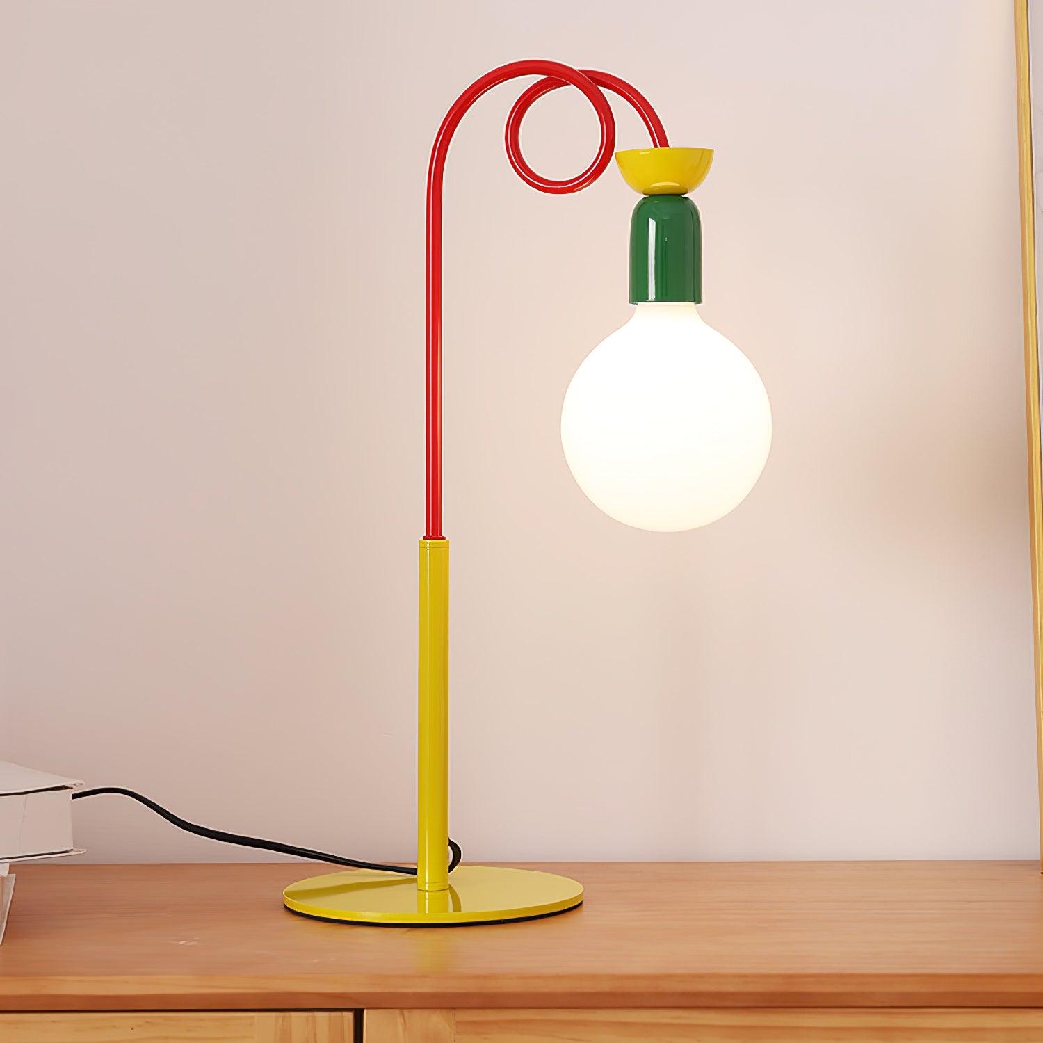 Circulo Play Table Lamp - Modern LED Night Light for Kids & Nursery - Perfect for Bedtime Reading & Room Decor