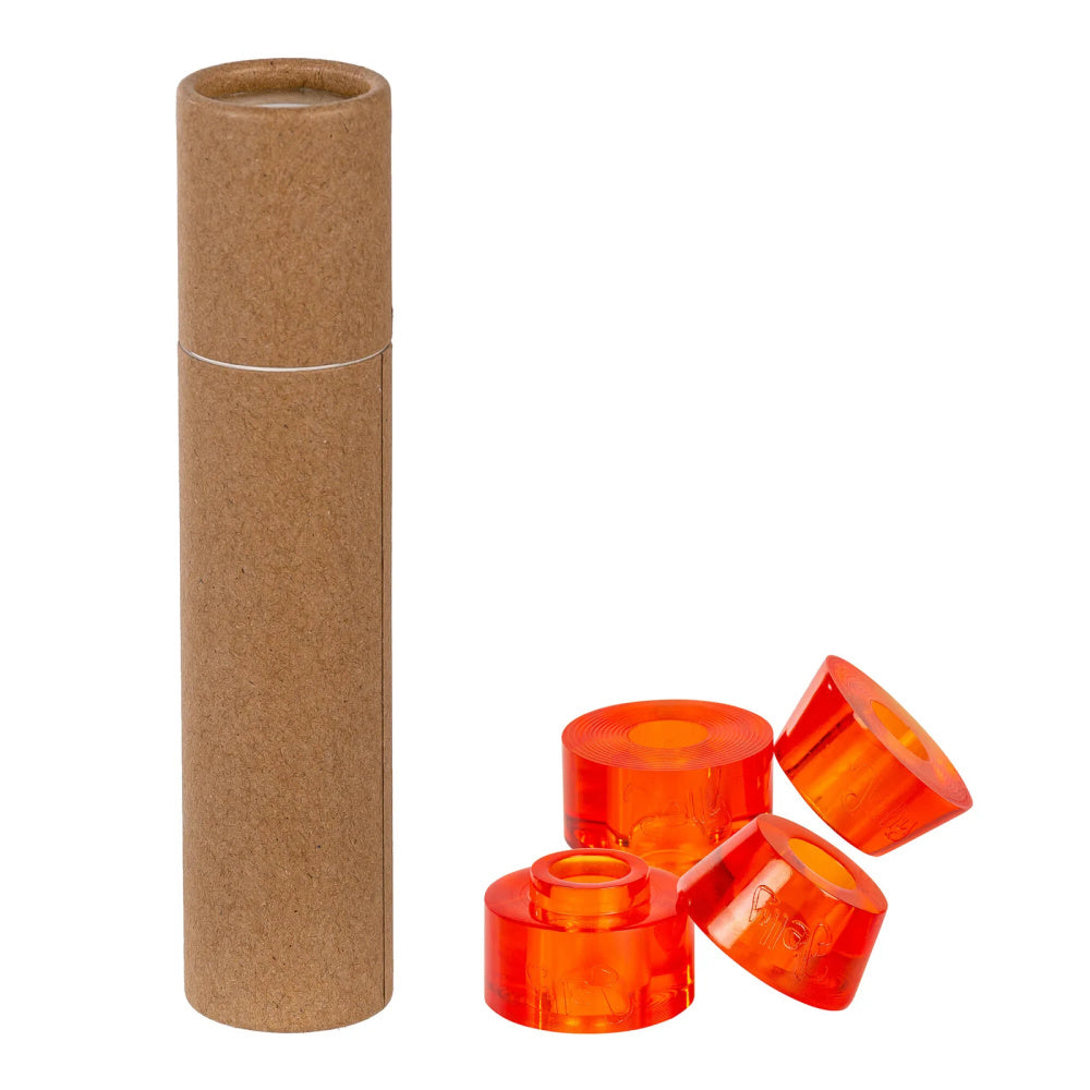 Chaya Jelly Cushion Interlock 12mm/12mm - 4 Pack Non-Slip Yoga Mat for Home & Studio Workouts, Pilates, and Meditation