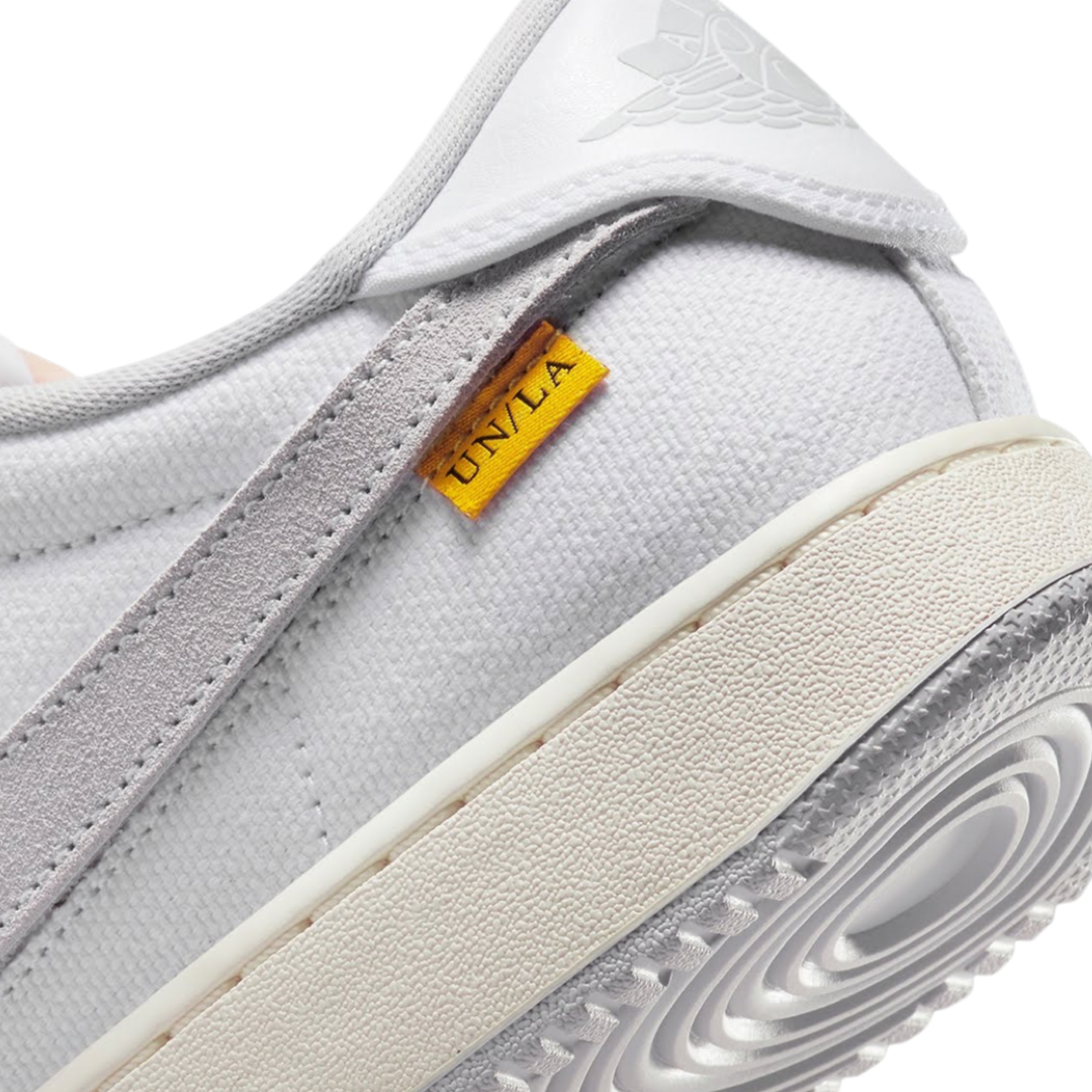 Air Jordan 1 KO Low SP Sneakers - White Neutral Grey Sail - Men's Basketball Shoes for Casual Wear & Street Style