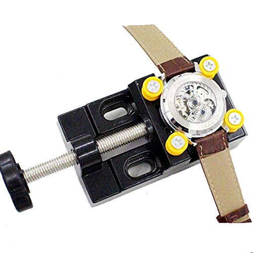 Adjustable Watch Case Opener Tool - Professional Watchmaker Kit with Metal & Plastic Openers - Perfect for Watch Repair, Battery Replacement & Maintenance