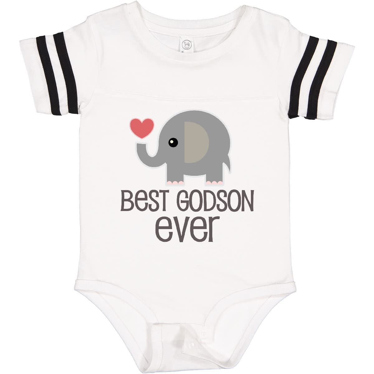 Inktastic Best Godson Baby Boy Bodysuit - Cute & Comfortable Outfit for Newborns, Infants & Toddlers - Perfect for Family Photos, Christenings & Special Occasions