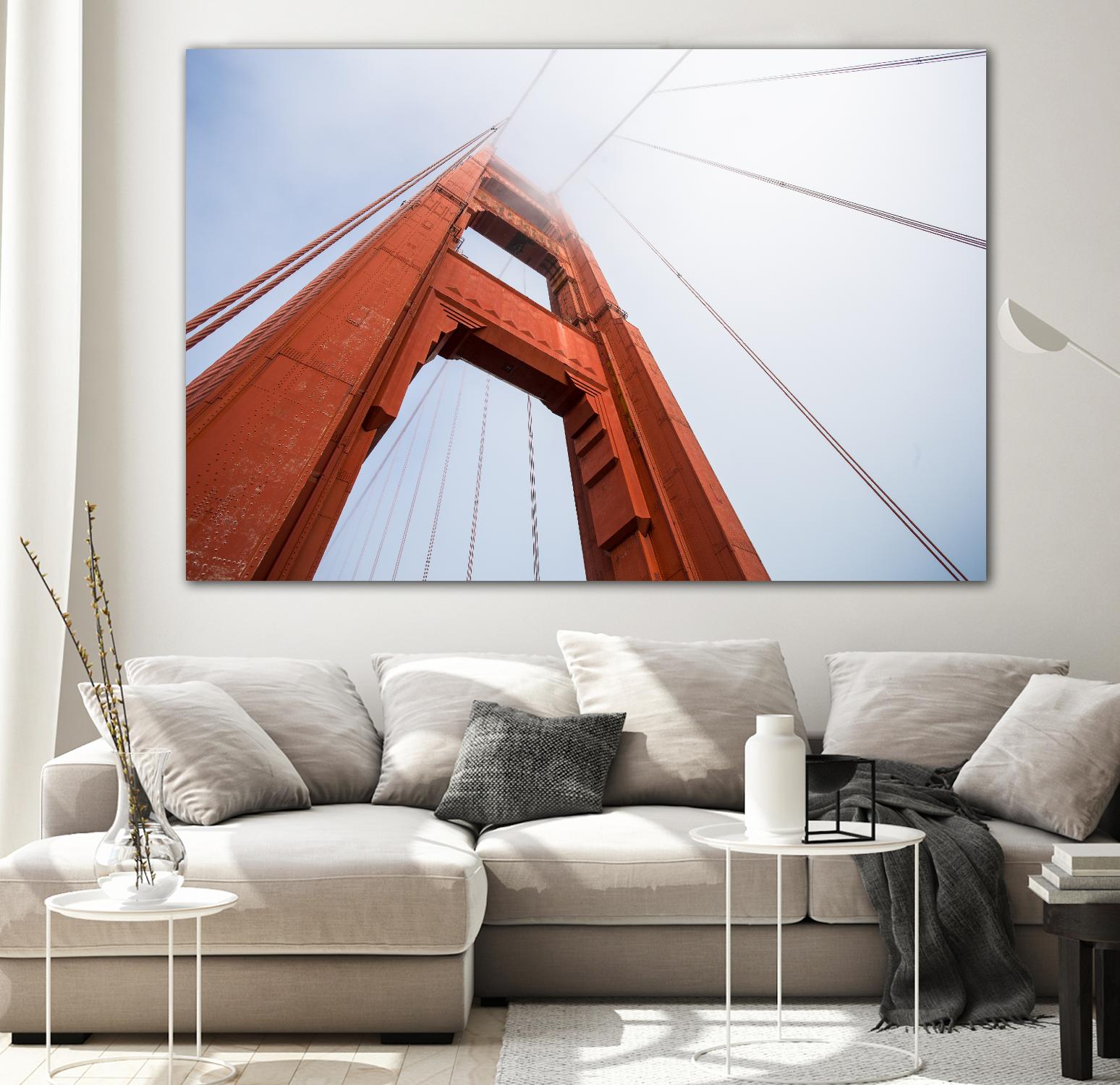 Bridge View - Stunning Landscape Photography Wall Art for Home & Office Decor | Perfect for Living Rooms, Bedrooms & Workspaces